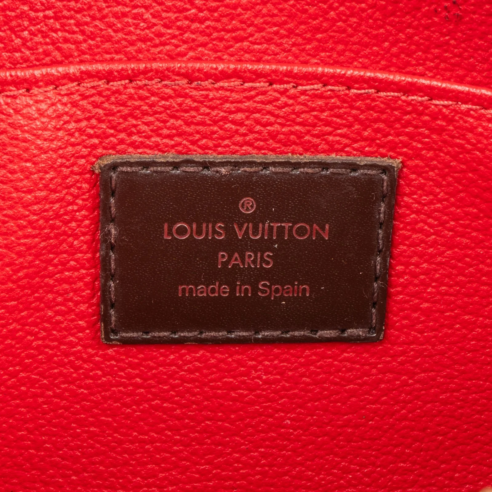 Louis Vuitton Monogram Damier Ebene Canvas Cosmetique Pouch