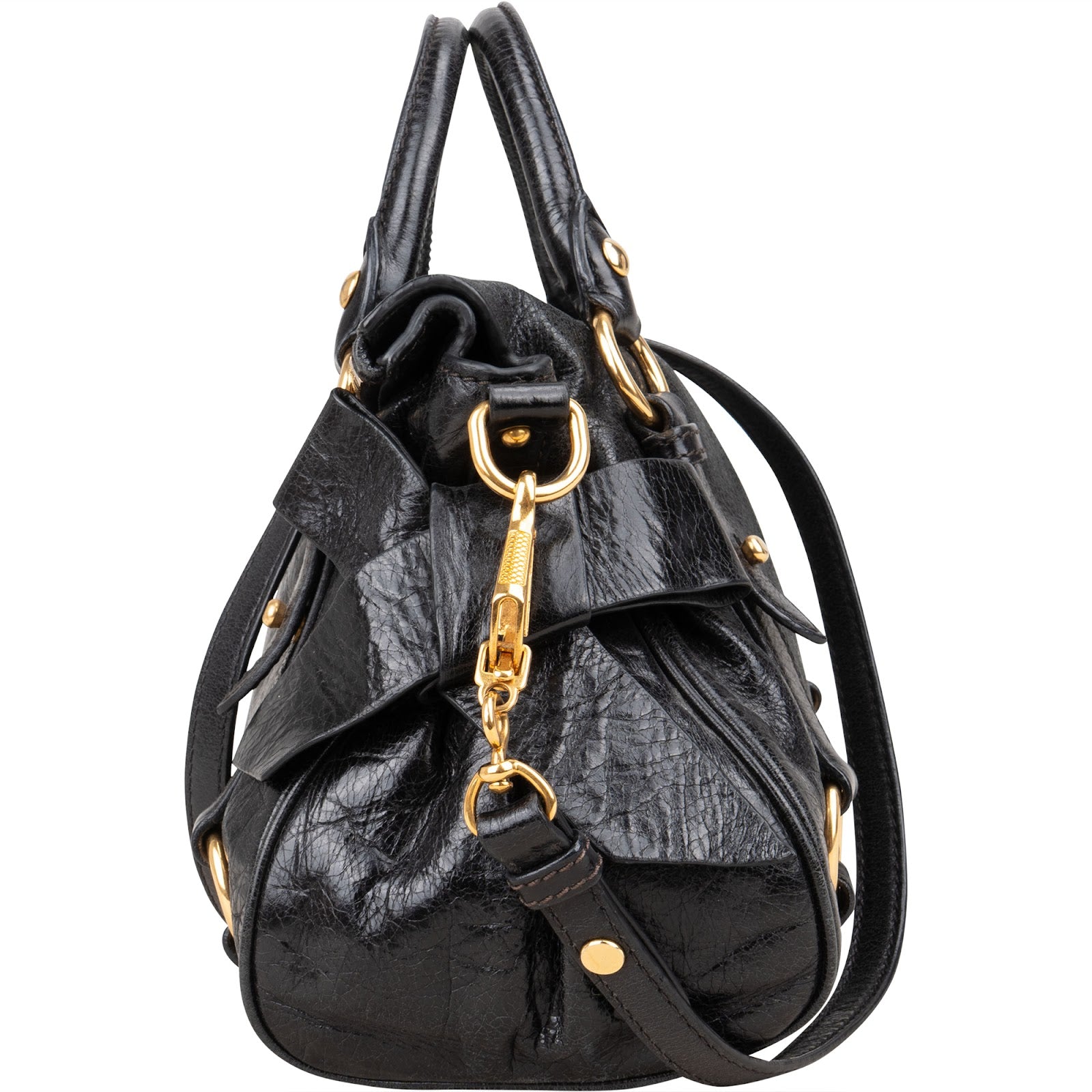 Torebka Miu Miu Vitello Lux City