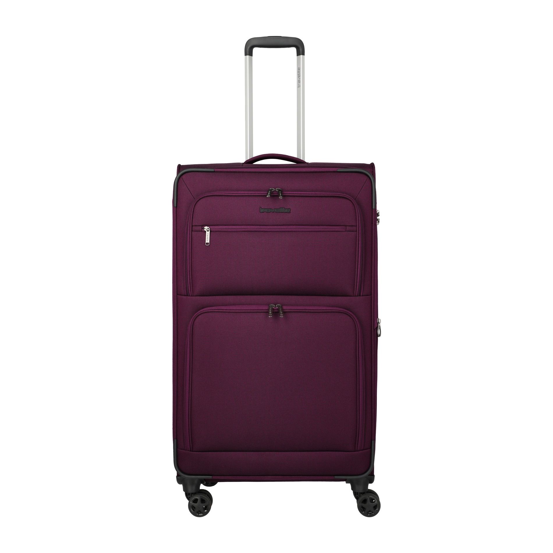 CUBIS Kofferset L/M/S erweiterbar + Beauty Case + Board Bag - Berry