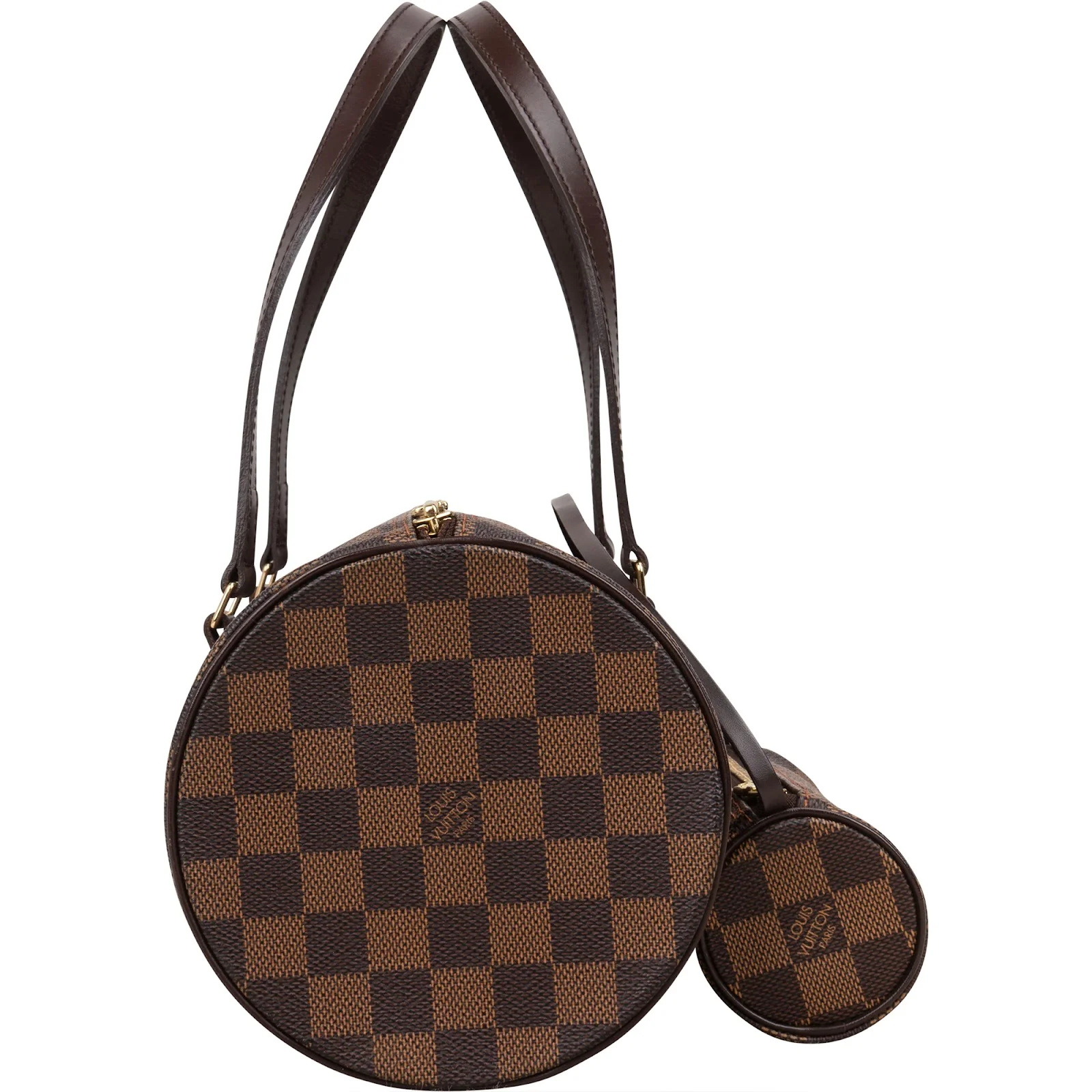 Louis Vuitton Monogram Damier Ebene Canvas Papillon Set Handbag
