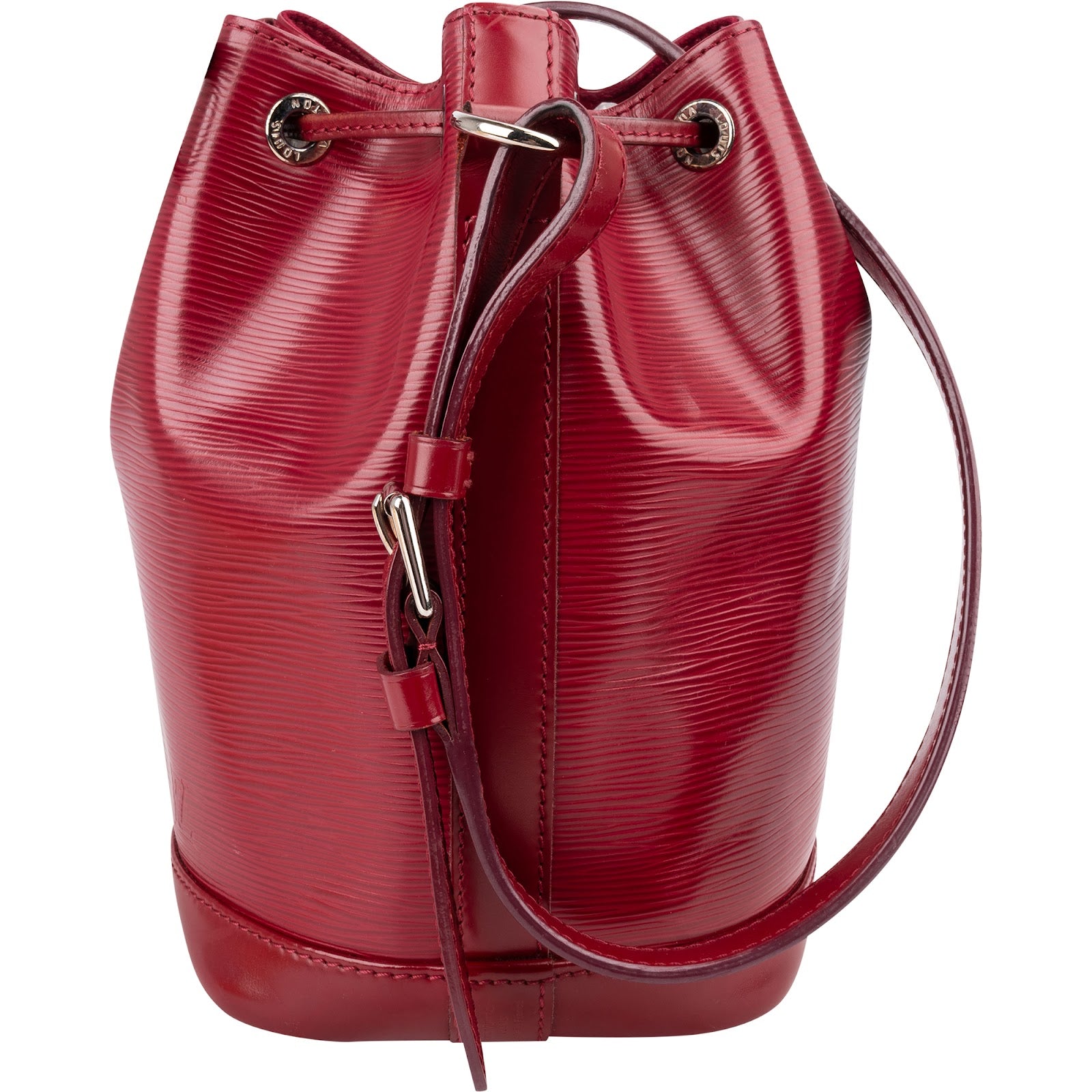 Louis Vuitton Red Epi Leather NM Sac Noé Petit