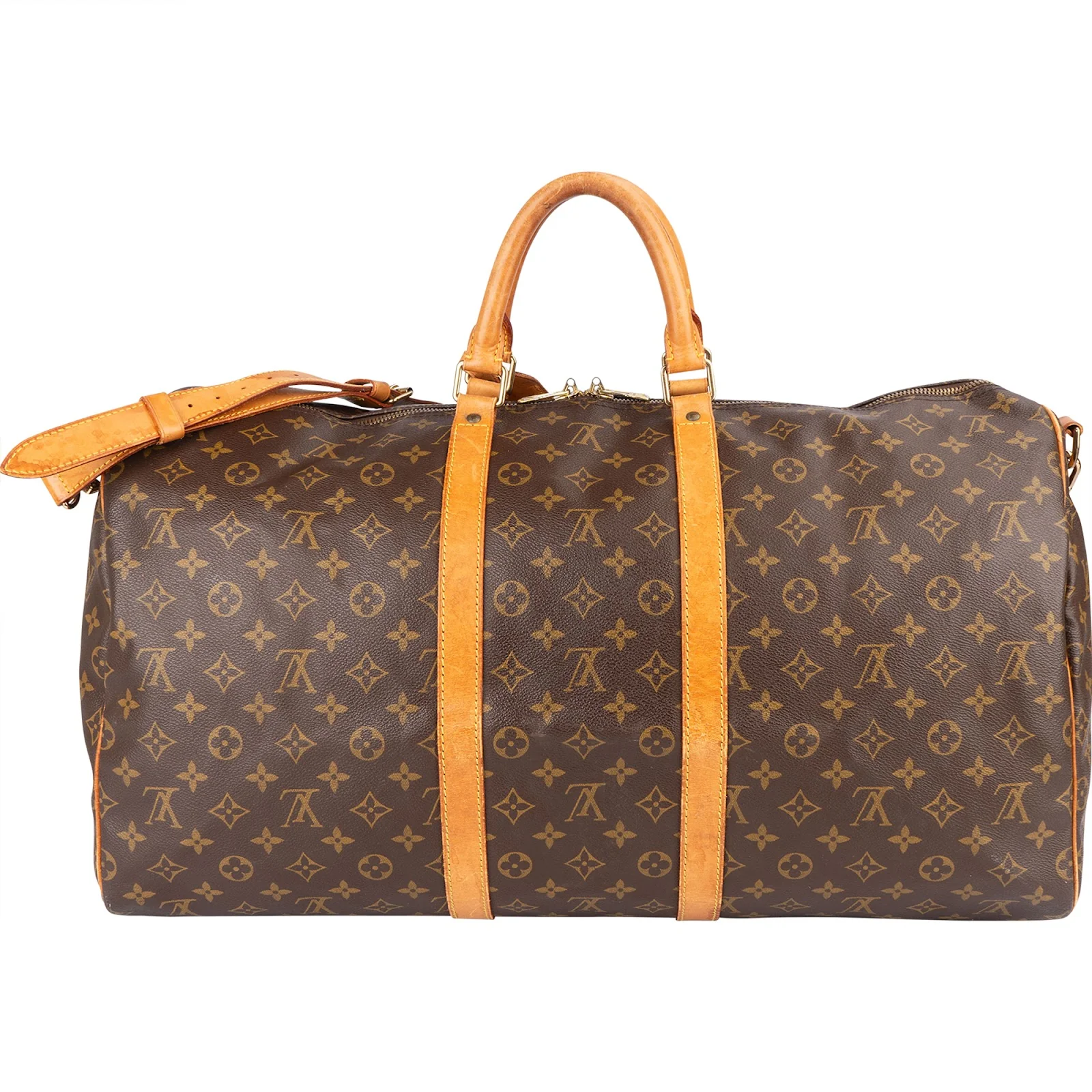 Louis Vuitton Monogram Canvas Keepall 55 Bandoulière Reisetasche