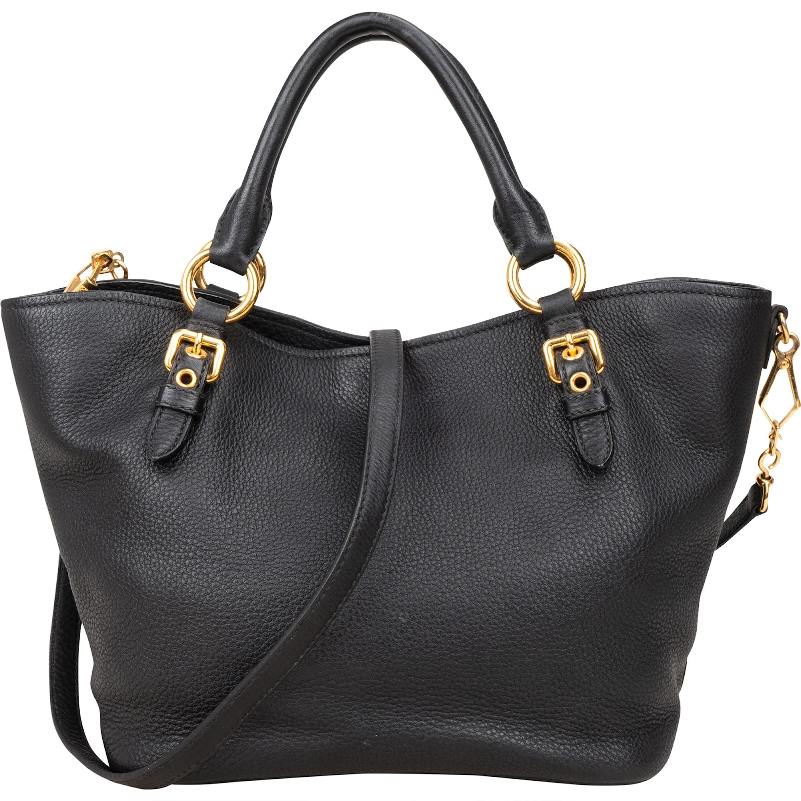 Miu Miu Vitello Daino Leather Small Handbag