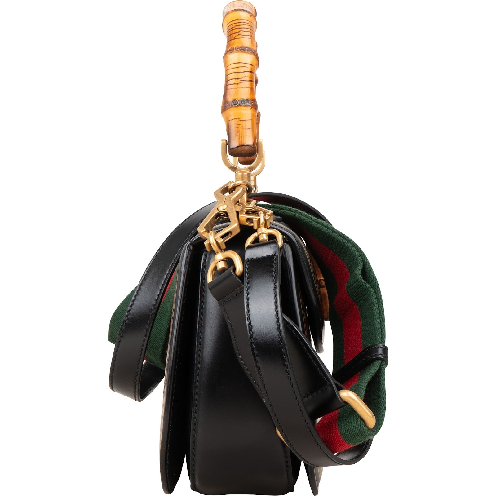 Gucci - 1947 Bamboo Top Handle Crossbody Bag