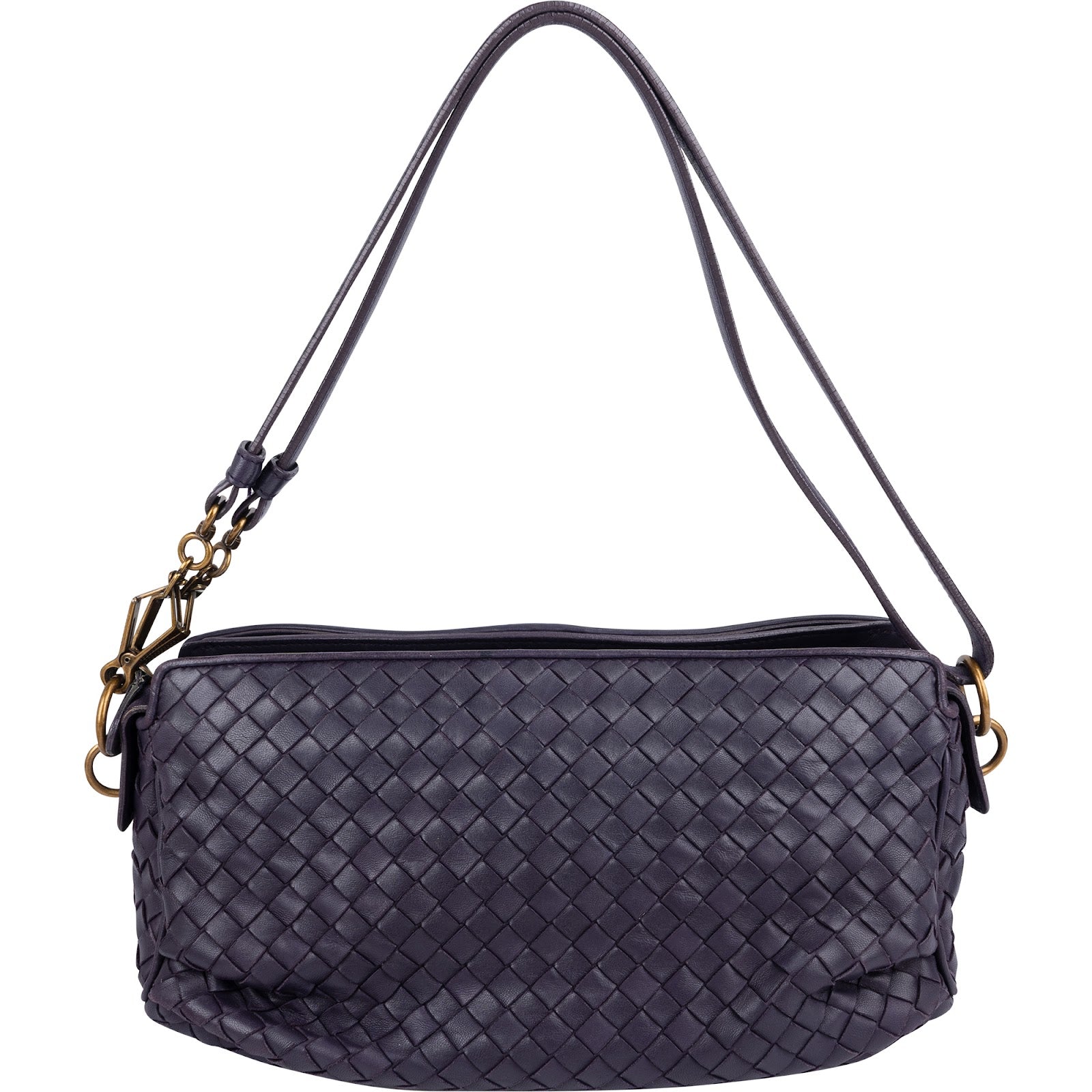 Sac à bandoulière Bottega Veneta en cuir nappa Intrecciato