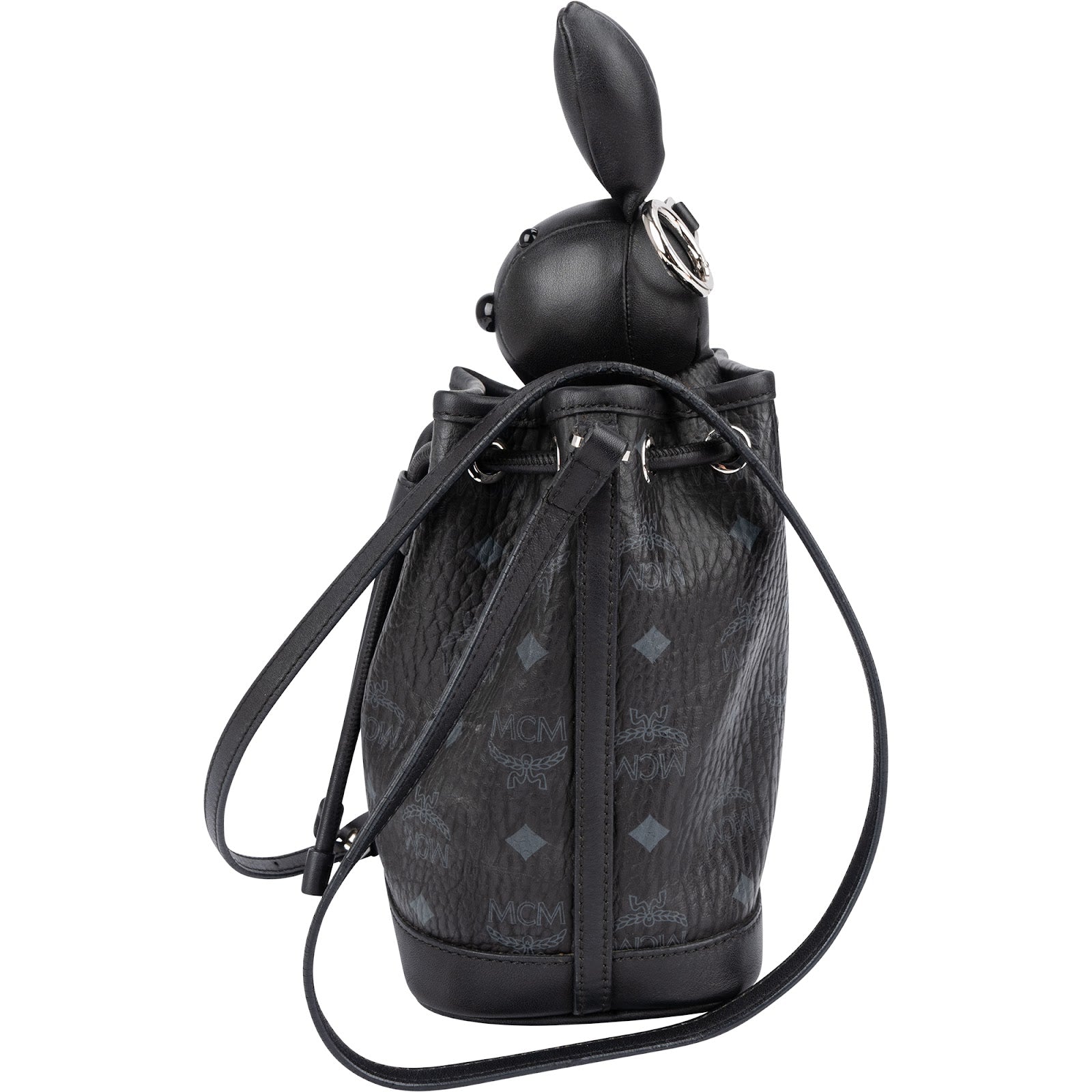 MCM - Rabbit Drawstring Small Bucket Crossbody Bag