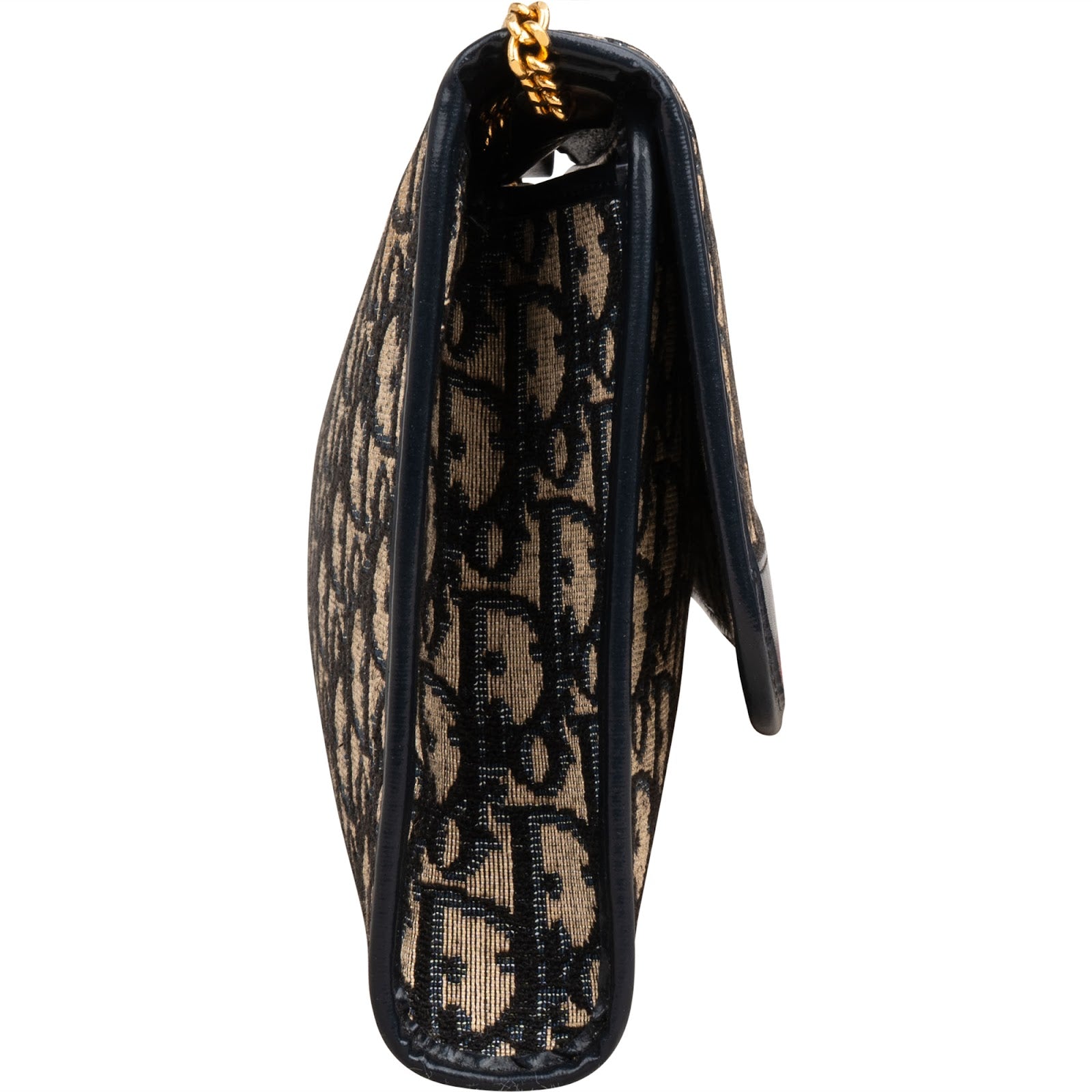 Christian Dior Trotter Monogram Vintage Flap Shoulder Bag