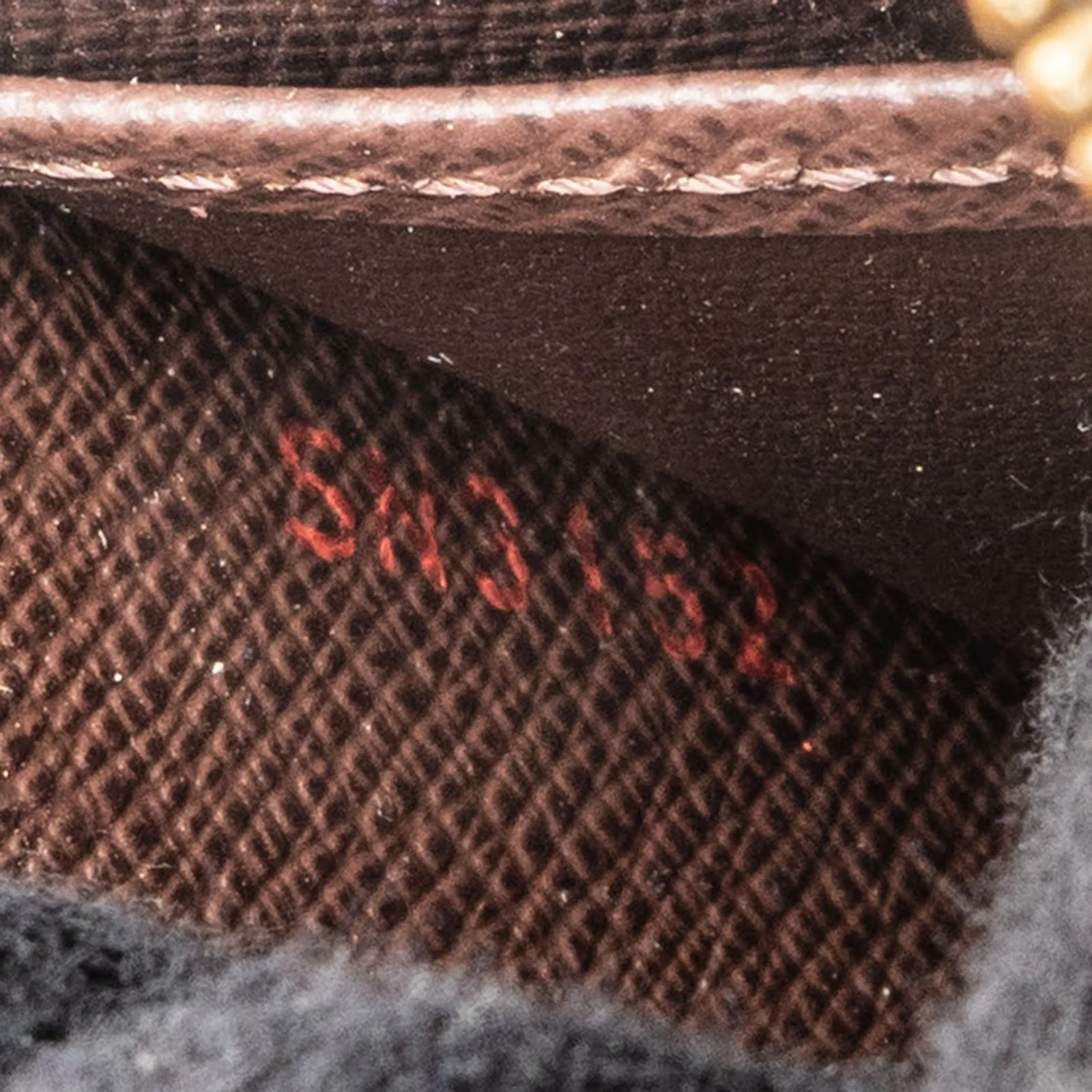 Louis Vuitton Monogram Damier Ebene Zippy Coin Purse Wallet N63070