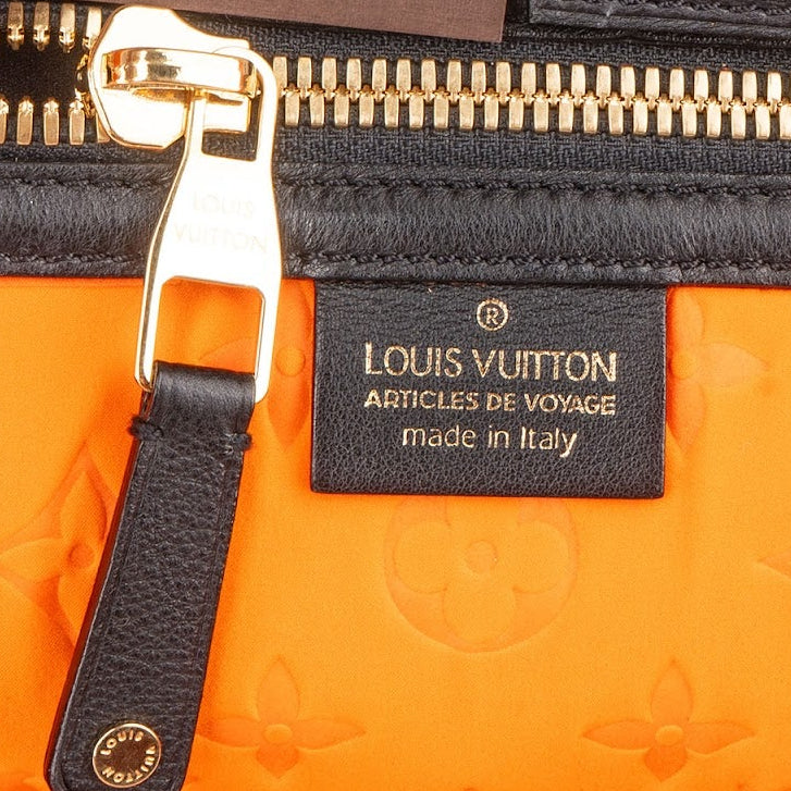Louis Vuitton Nylon Scuba Monogram MM Shopping Shoulder Bag