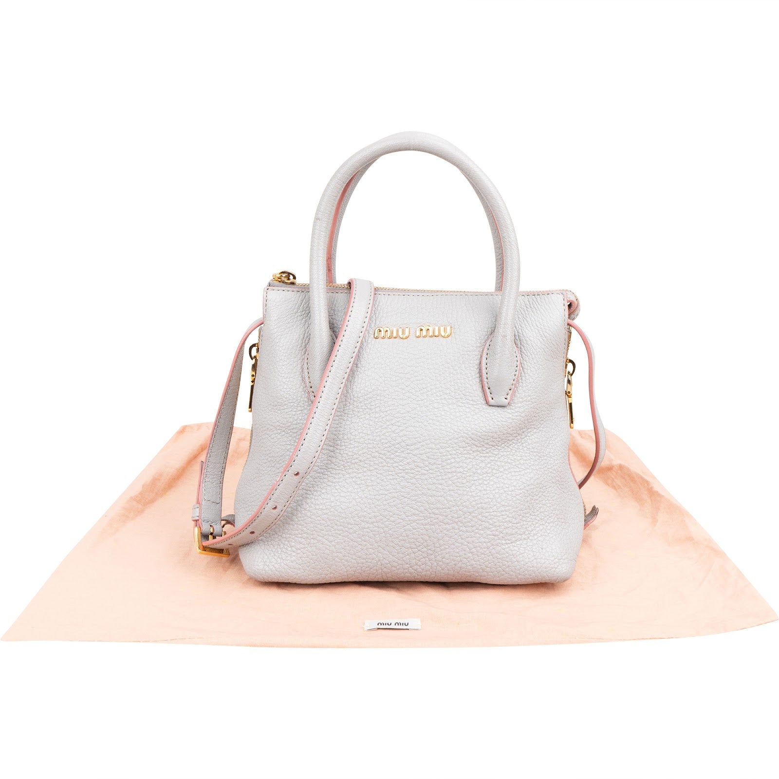 Miu Miu - Vitello Daino Tote-handtas