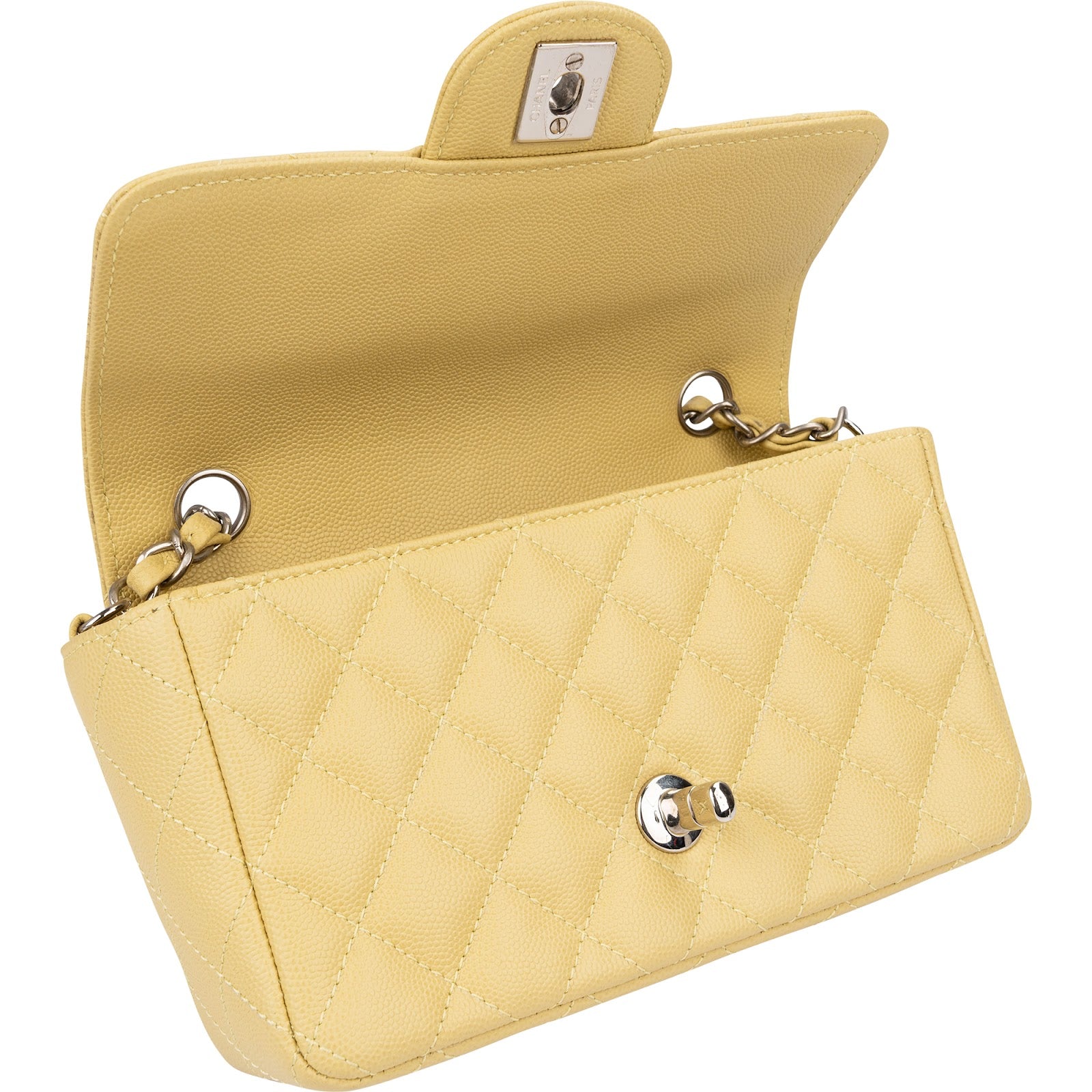 Chanel - Mini Rectangular Single Flap Crossbody Bag
