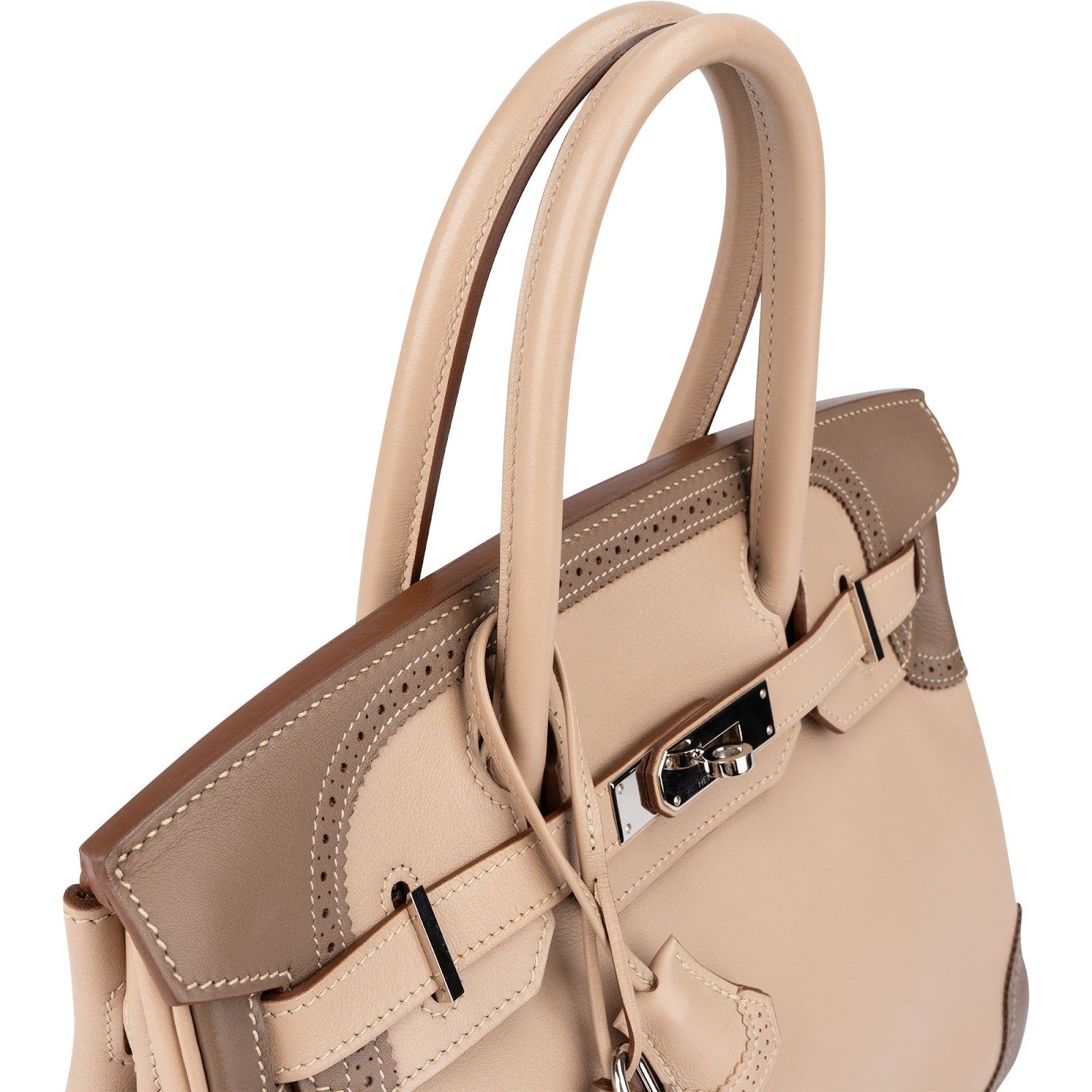 Hermès - Swift Palladium Birkin 30 Handtasche