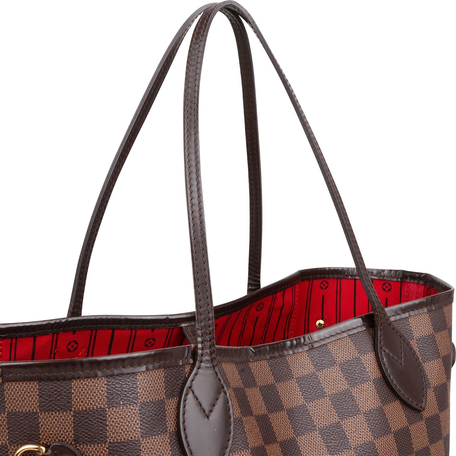 Louis Vuitton Monogram Damier Ebene Canvas Neverfull MM Shopper