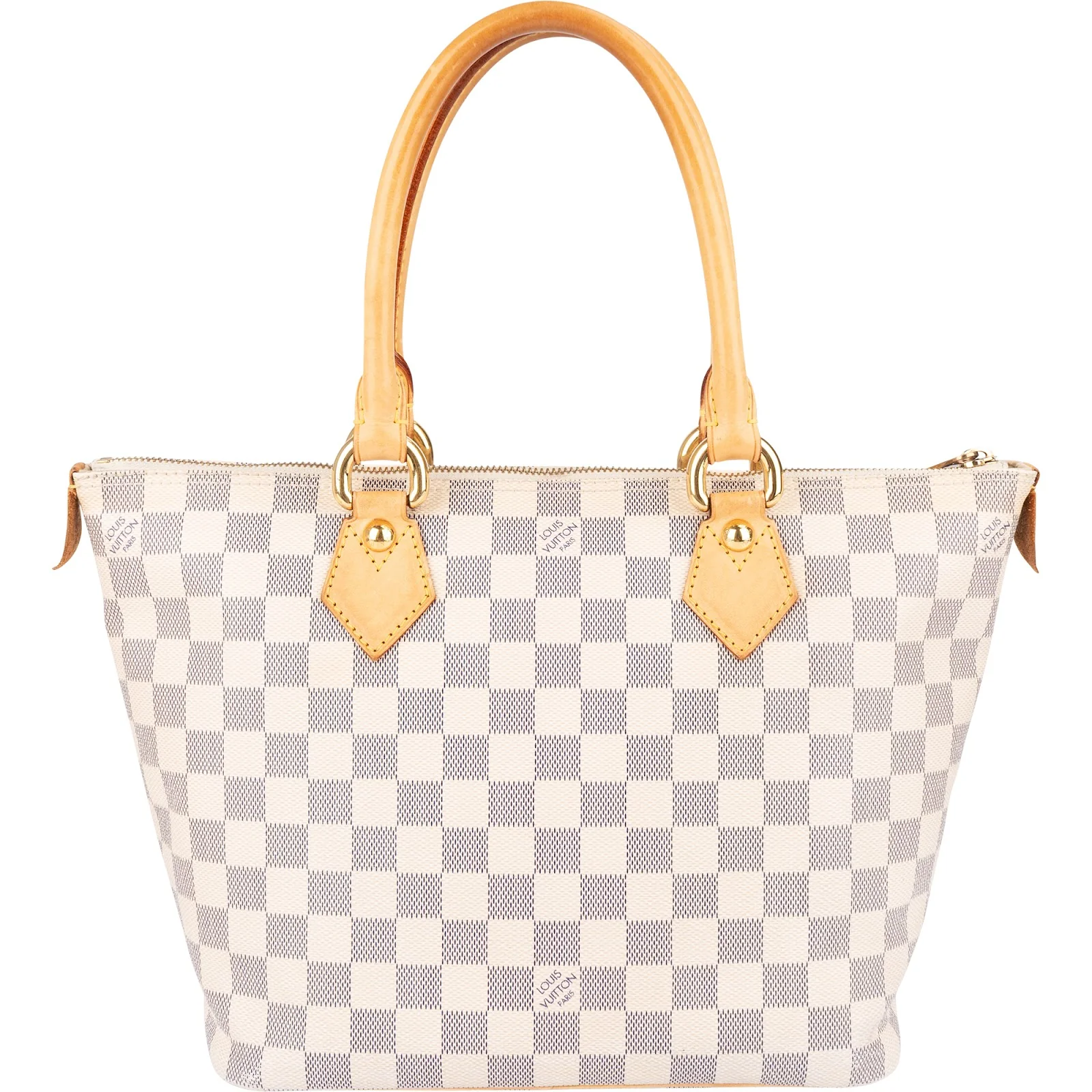 Louis Vuitton Monogram Damier Azur Saleya GM Handbag
