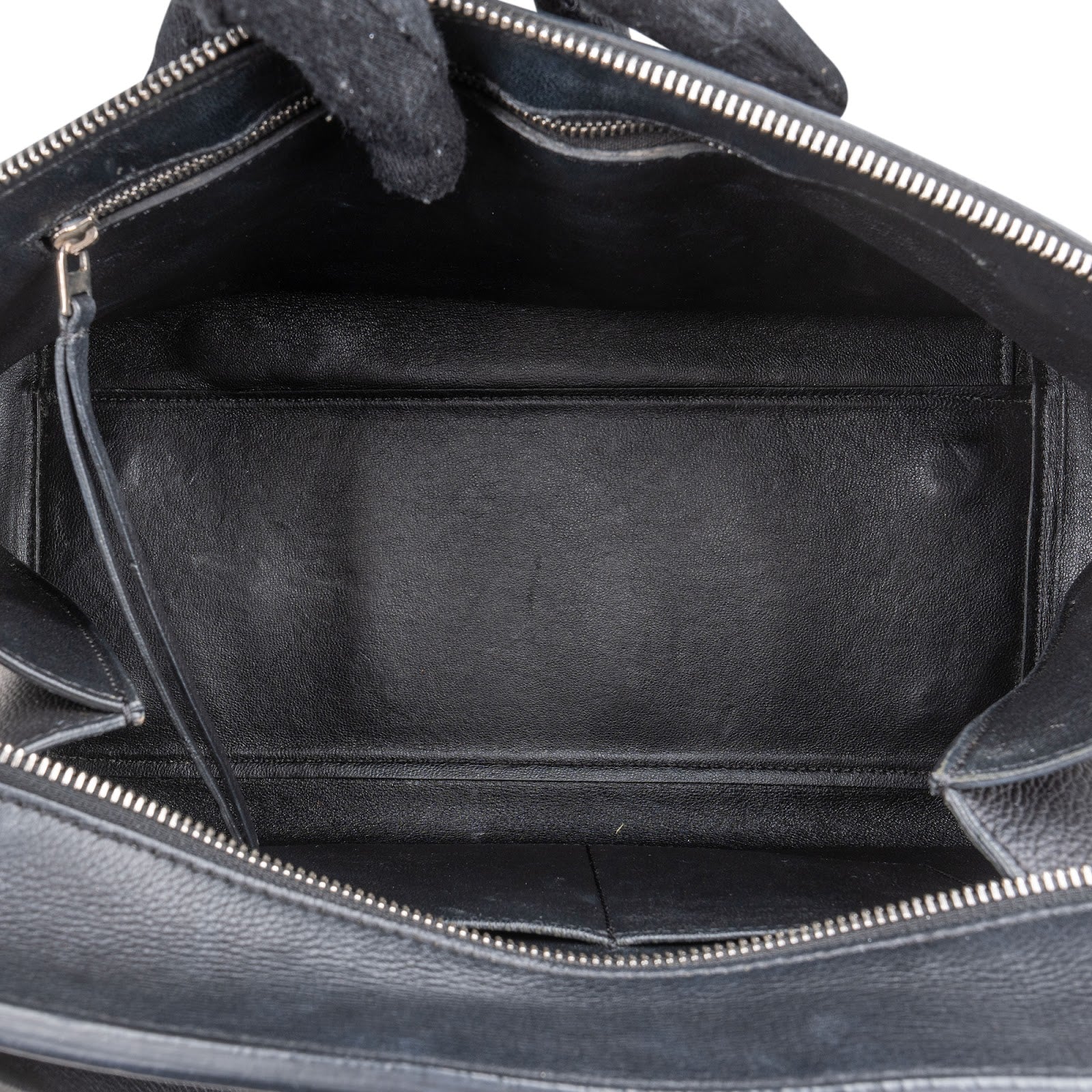 Céline Grained Leather Edge Handbag