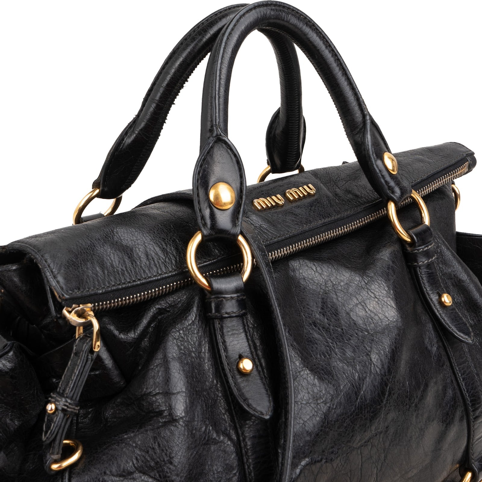 Miu Miu - Vitello Lux Satchel Shoulderbag