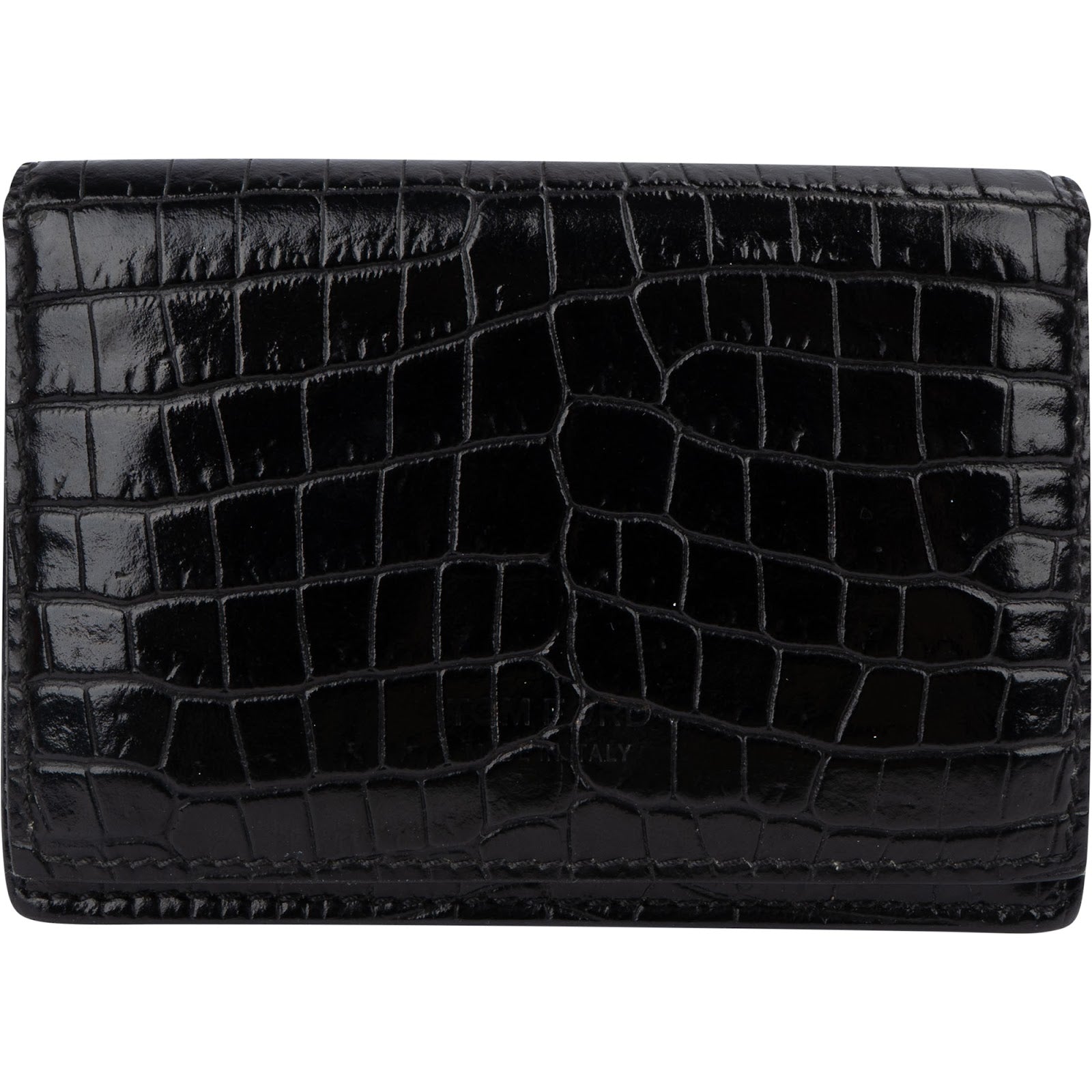 Tom Ford Embossed Alligator Leather Bi-fold Wallet