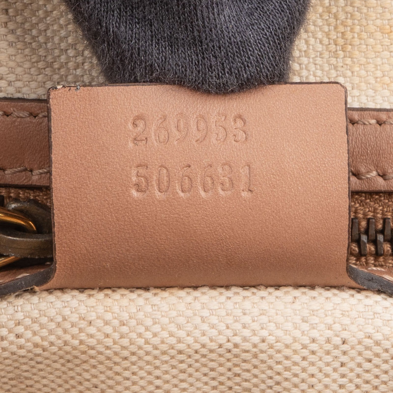 Gucci Leather GG Monogram Scarlet Handbag