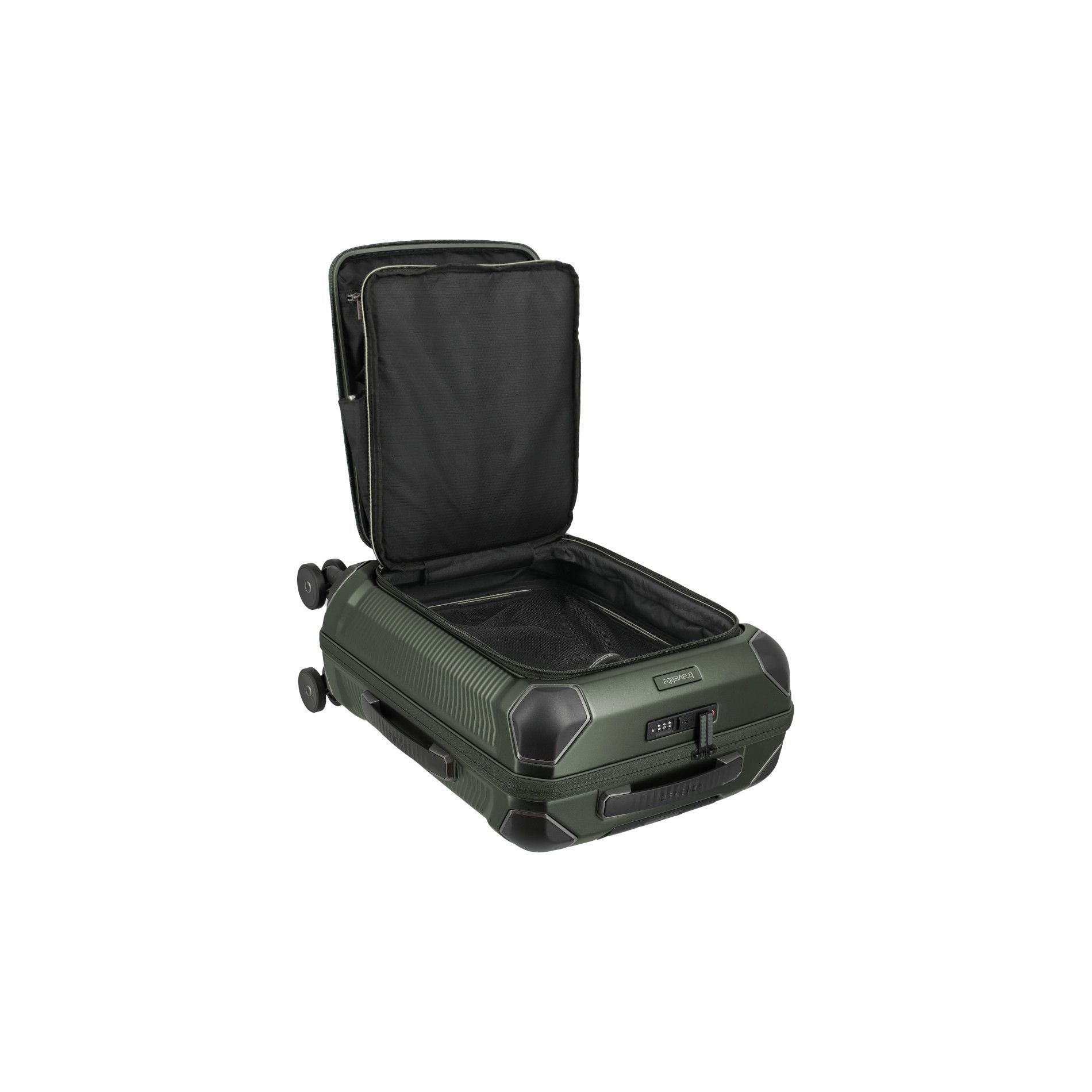 MILLENNIUM Handgepäck S (55cm) mit Vortasche - Pine Green