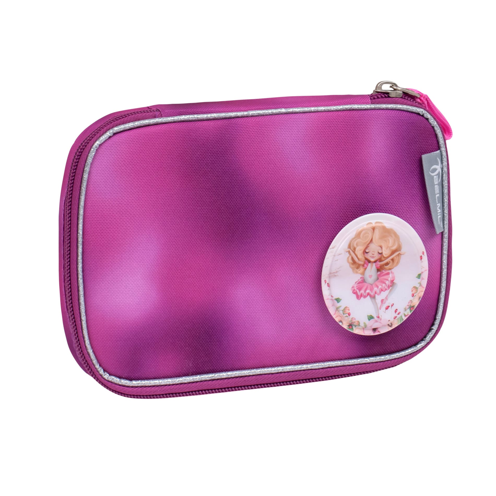 Smarty ergonomisches Schulranzen-Set 4-teilig - Shiny Pink