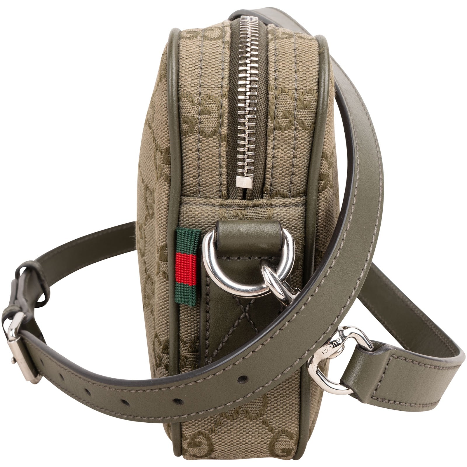 Gucci - GG Canvas Messenger Crossbody Bag