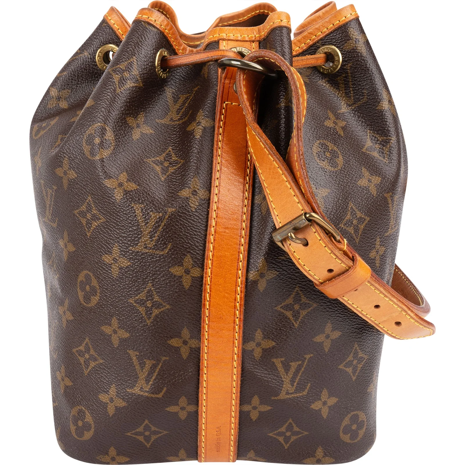 Louis Vuitton Monogram Canvas Sac Noé Petit Shoulder Bag
