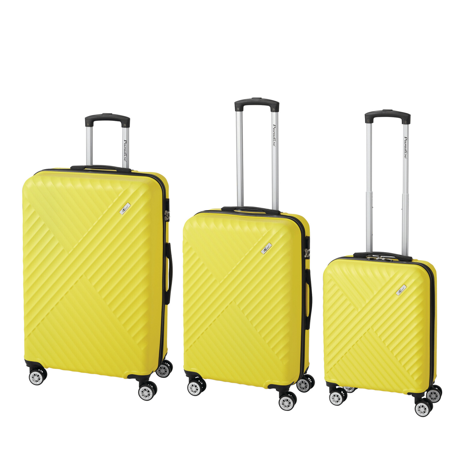 KINGSTON 3-tlg. Kofferset - gelb