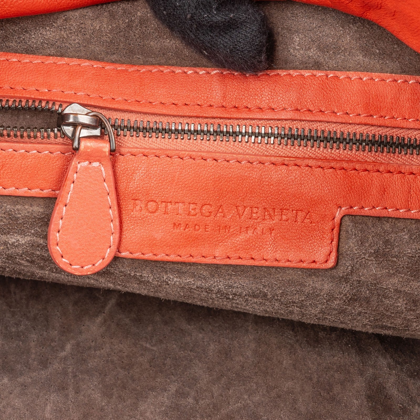 Bottega Red Intrecciato Leather Veneta Belly Hobo Handbag
