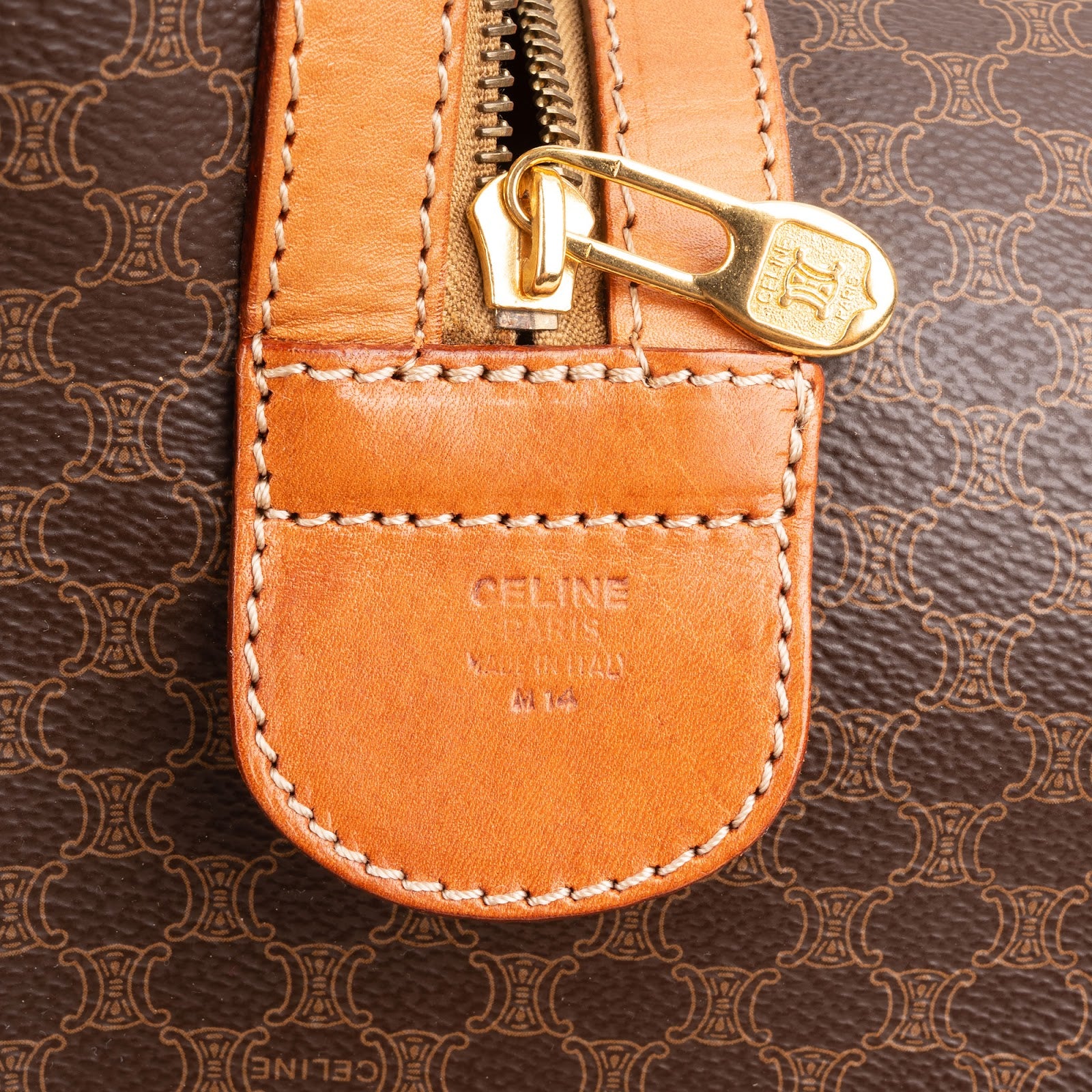 Céline – Torba podróżna Boston 50 z płótna Monogram Macadam