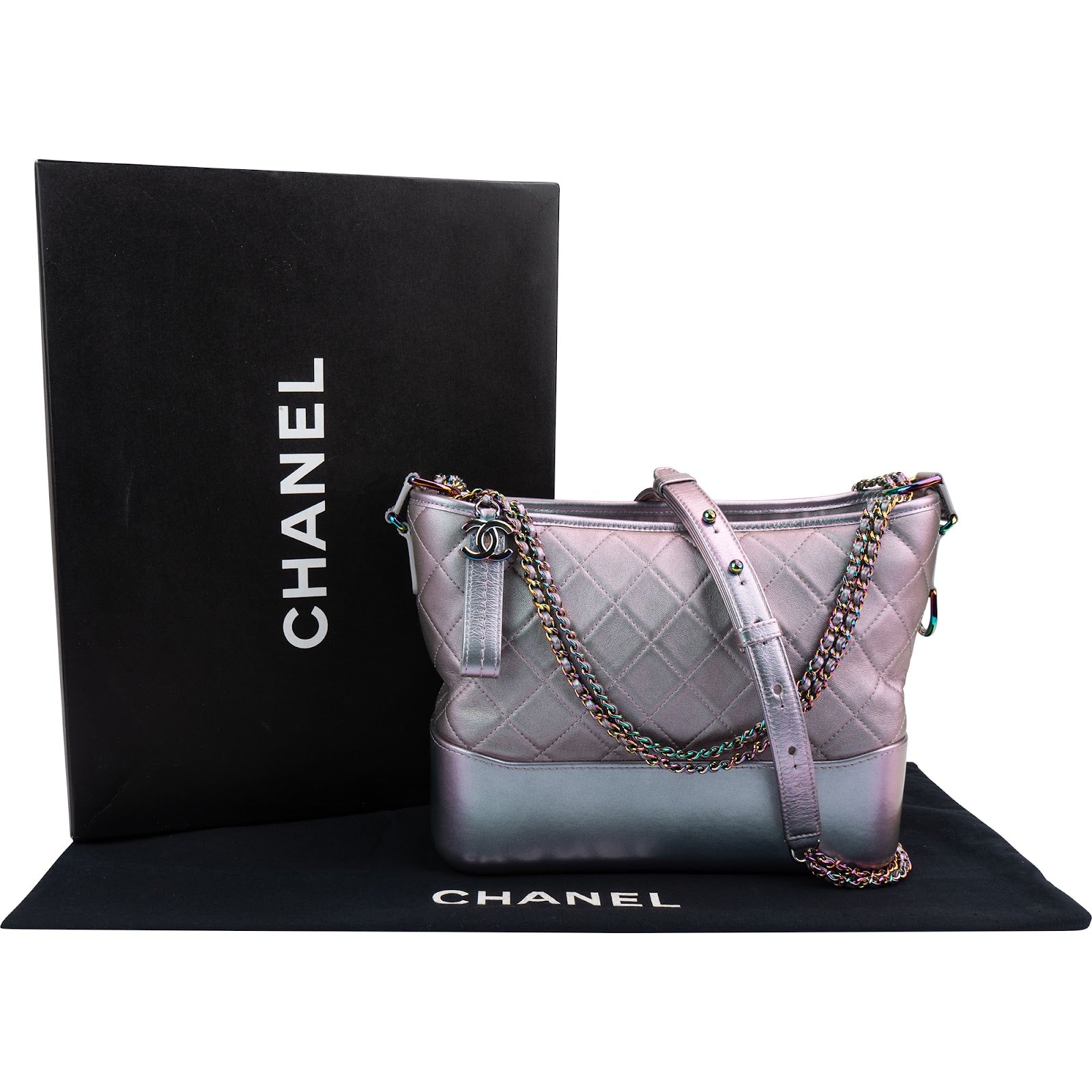 Chanel - Rainbow Gabrielle Crossbody Bag