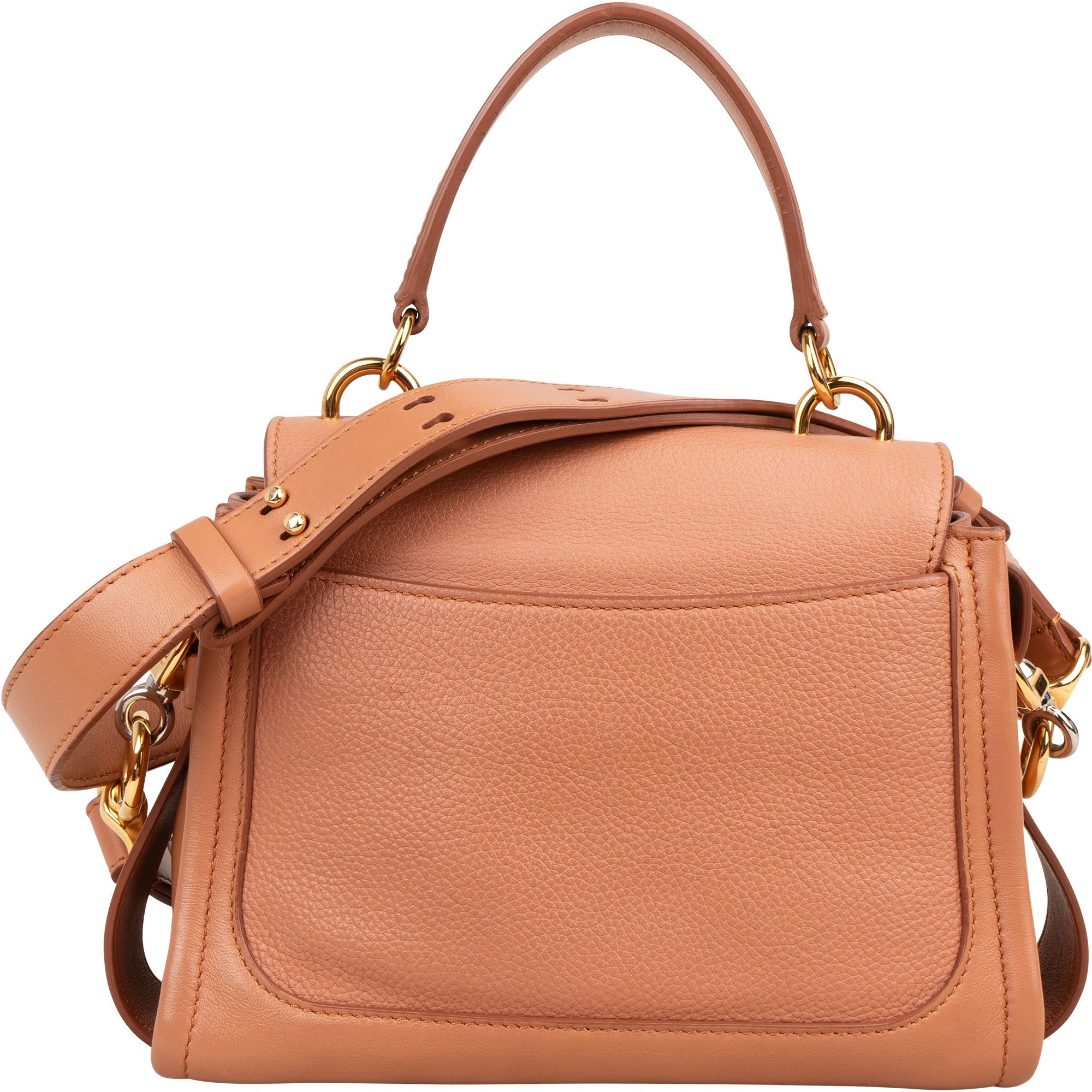 Petit sac à bandoulière « Tess » de Chloé en cuir de veau grainé