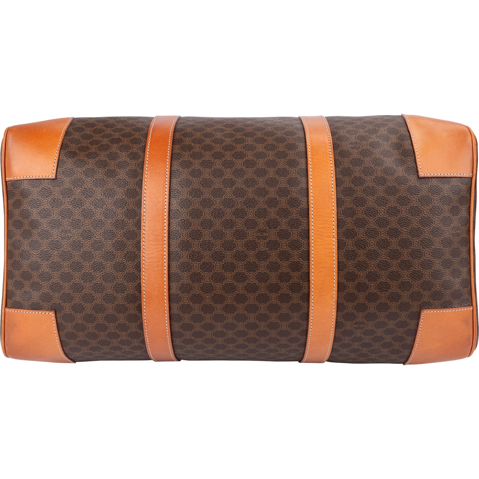 Celine Monogram Macadam Canvas Boston 45 Reisetasche