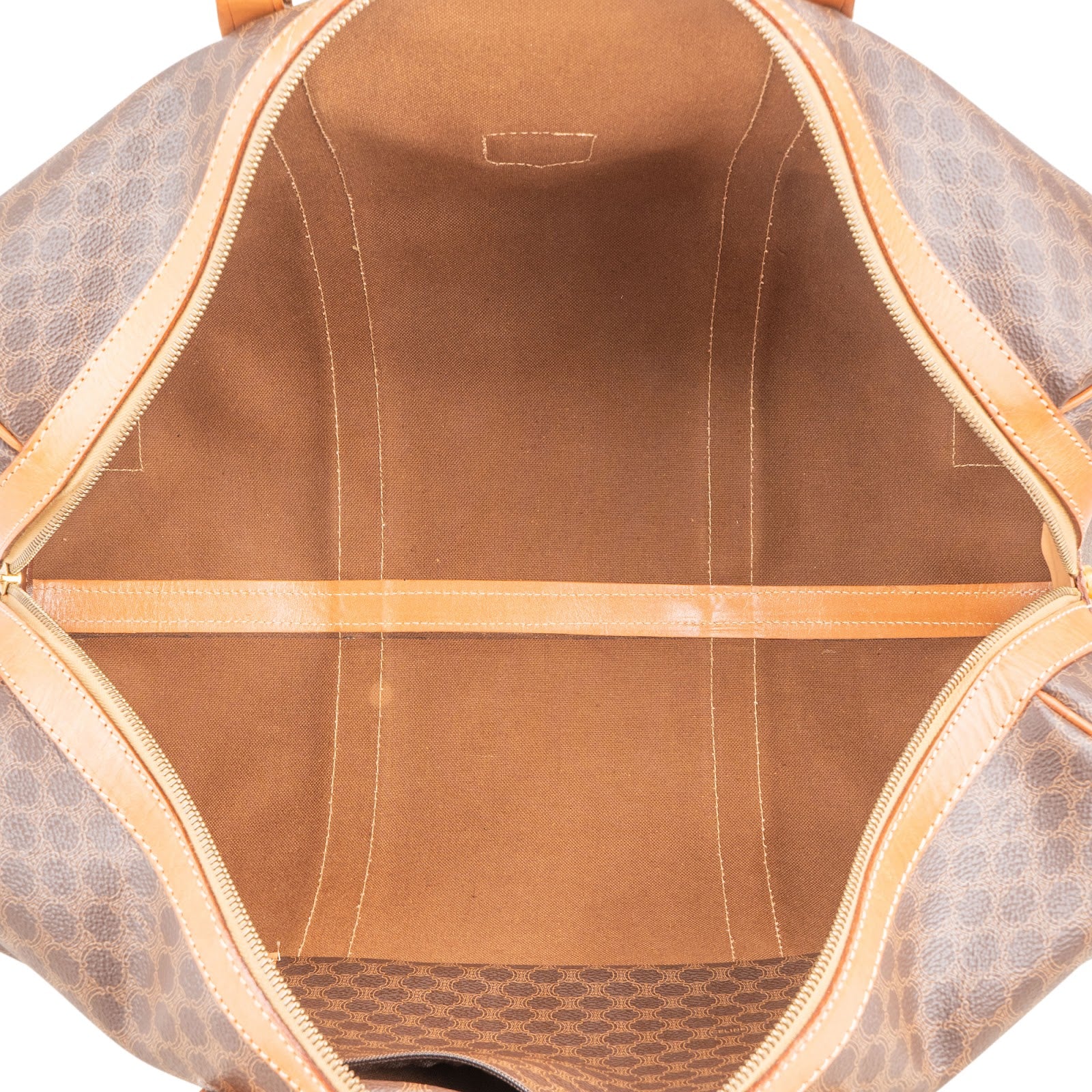 Céline – Torba podróżna Boston 50 z płótna Monogram Macadam