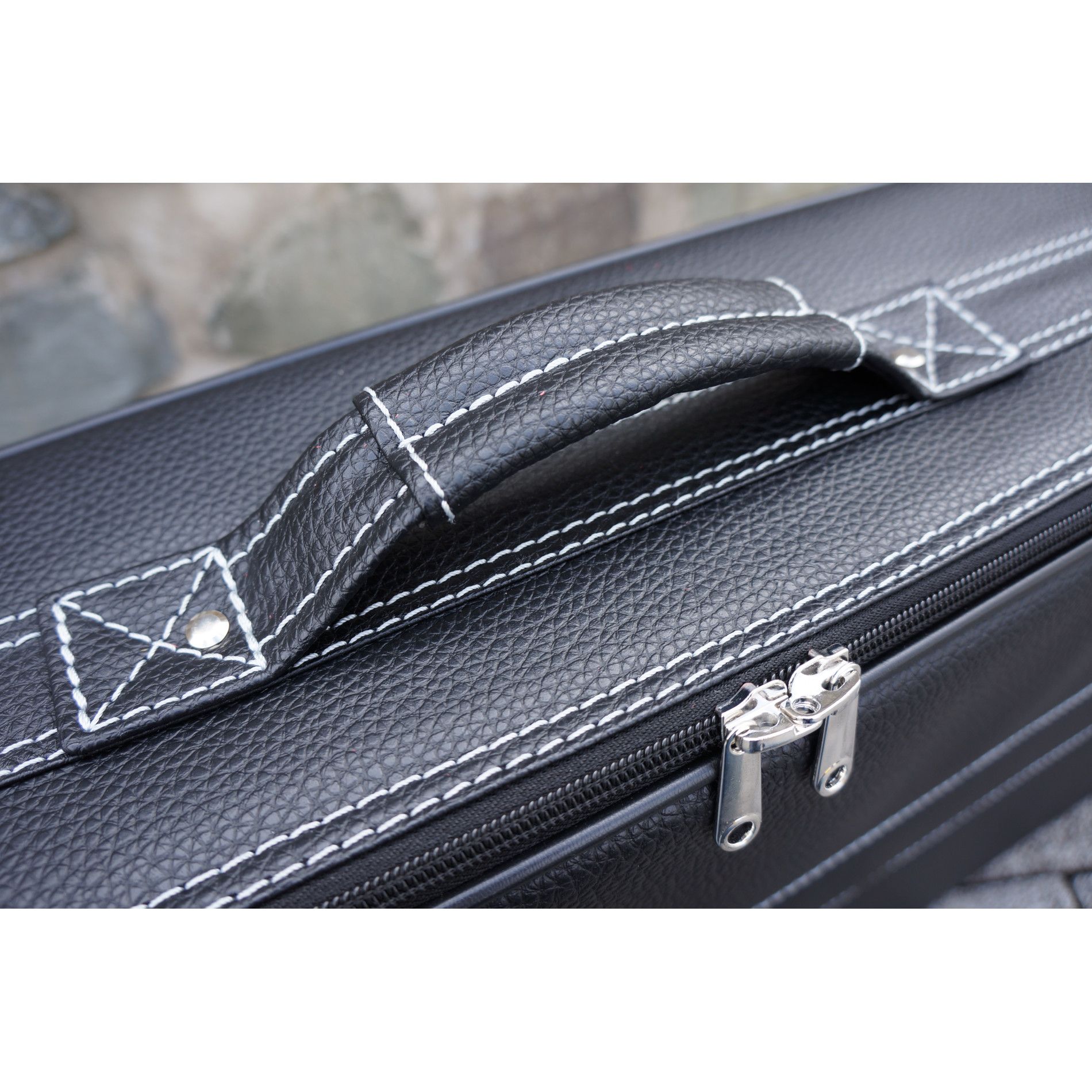 SL (R230+R231) (EU) Zusatzkoffer hinter Sitzen 1-tlg. - Echtleder