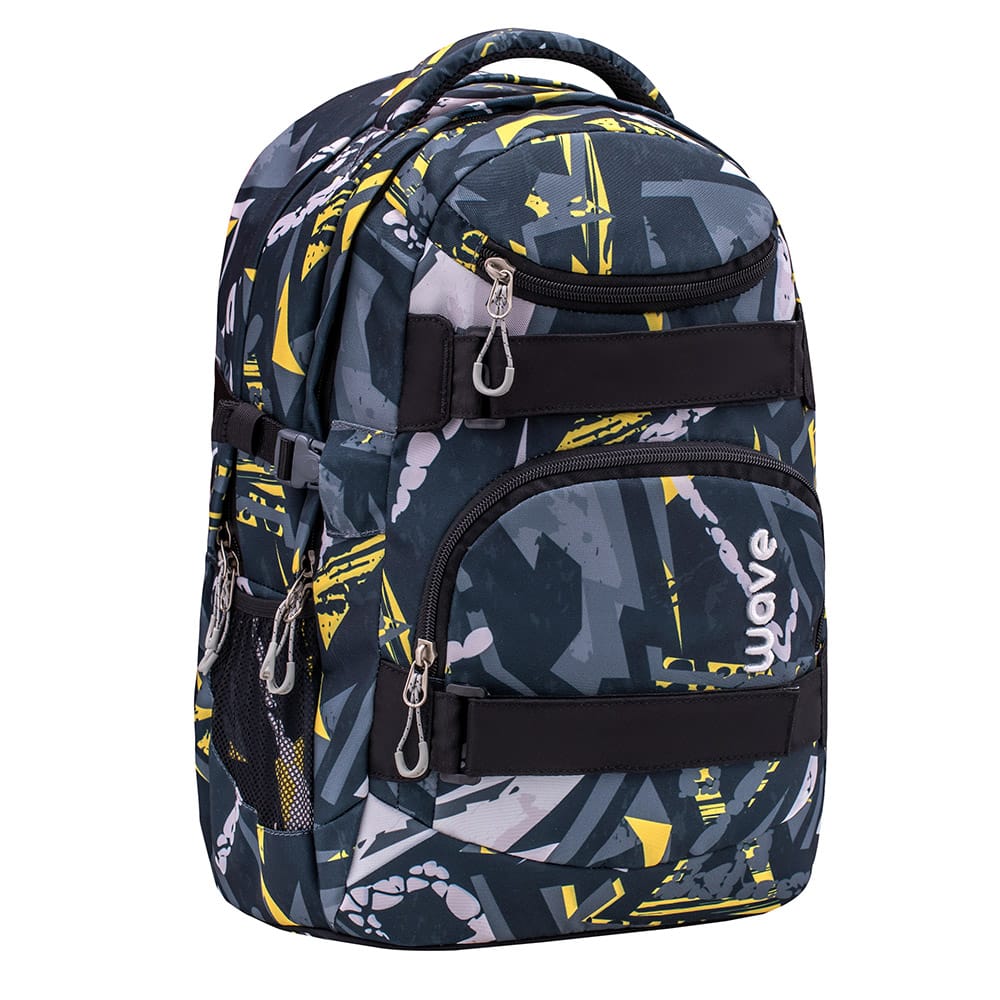 Infinity Rucksack Set 3-teilig - Yellow Graffiti