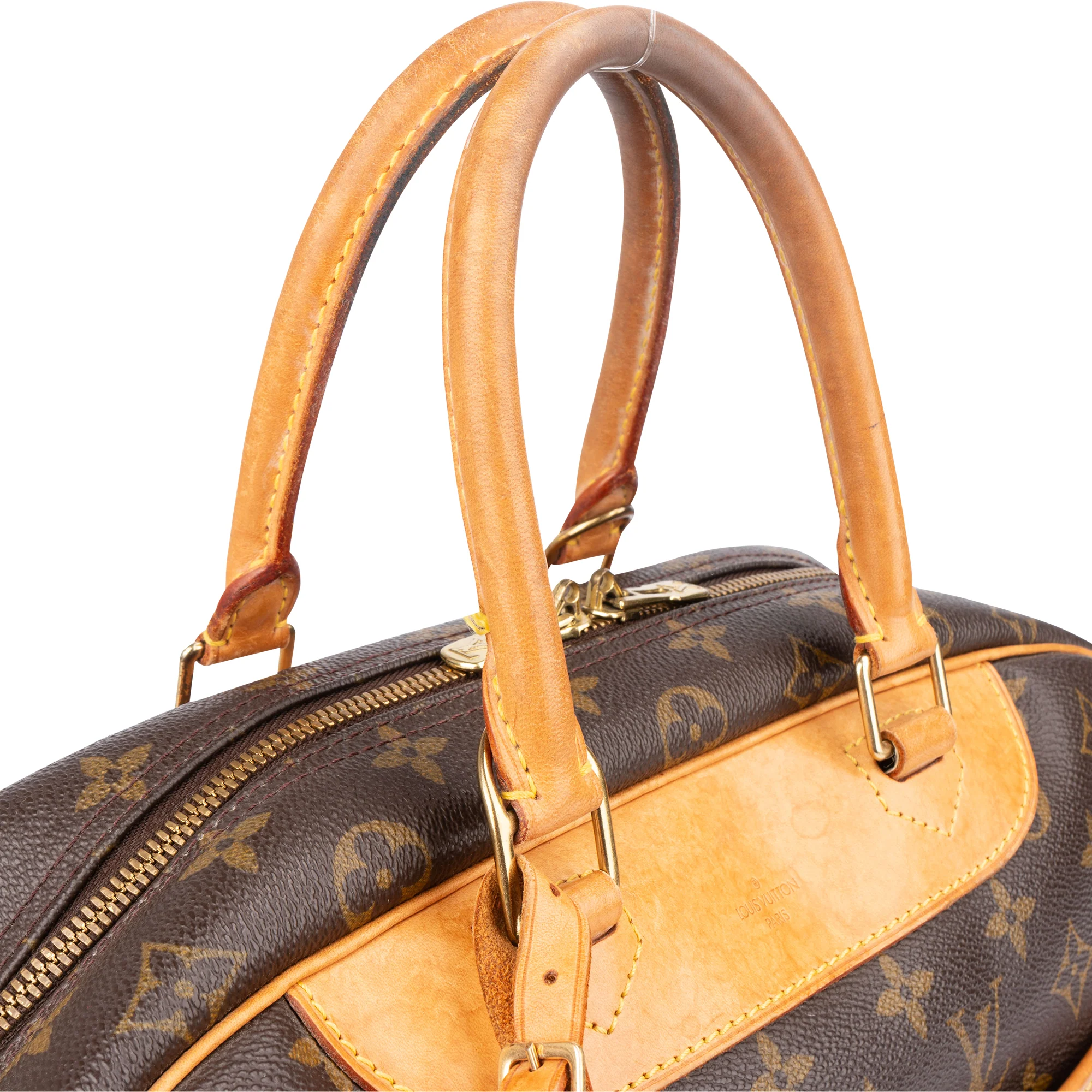 Louis Vuitton Louis Vuitton Monogram Deauville Canvas Handbag Louis Vuitton Louis Vuitton Monogram Deauville Canvas Handbag