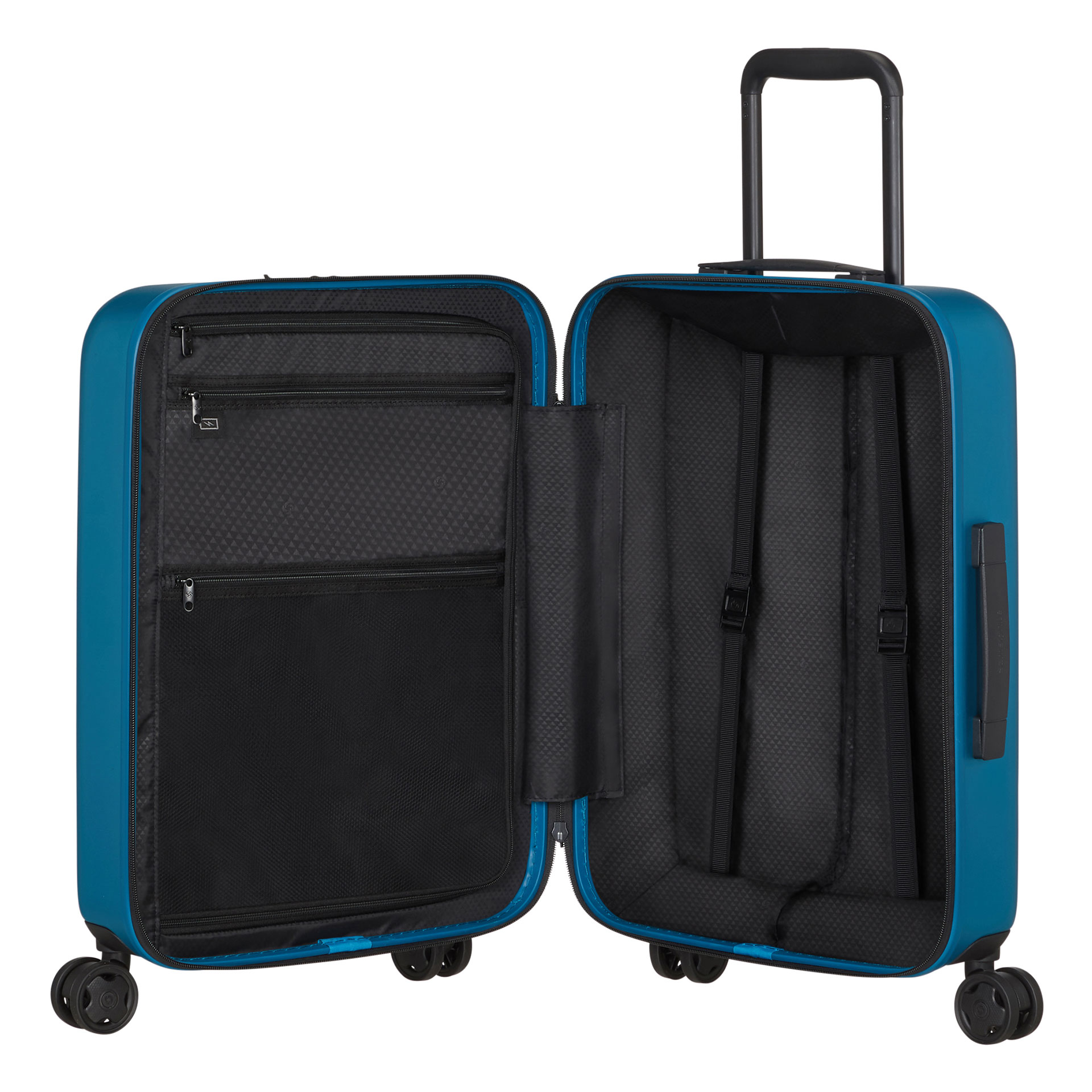 QUADRIX Kabinengepäck mit 4 Rollen Gr. 55/20 - Aqua