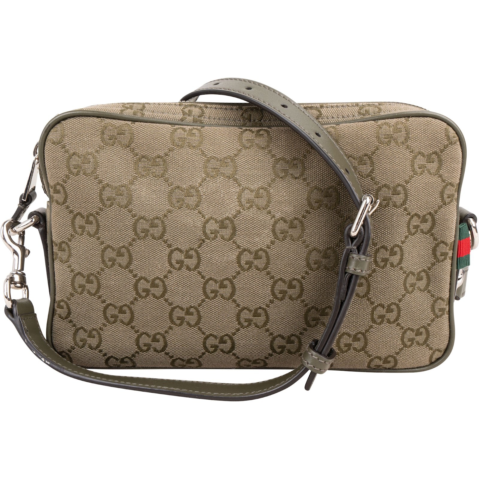 Gucci - GG Canvas Messenger Crossbody Bag