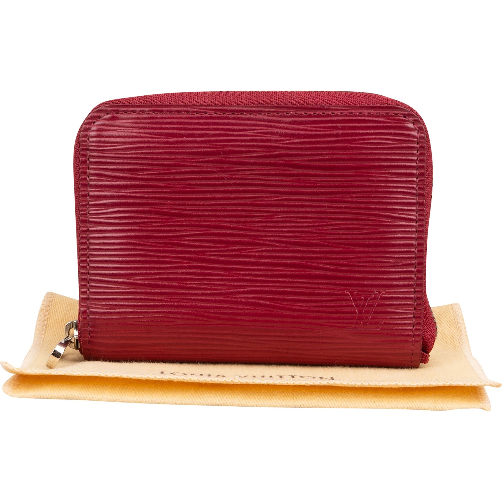 Louis Vuitton - Red Zippy Coin Purse Wallet