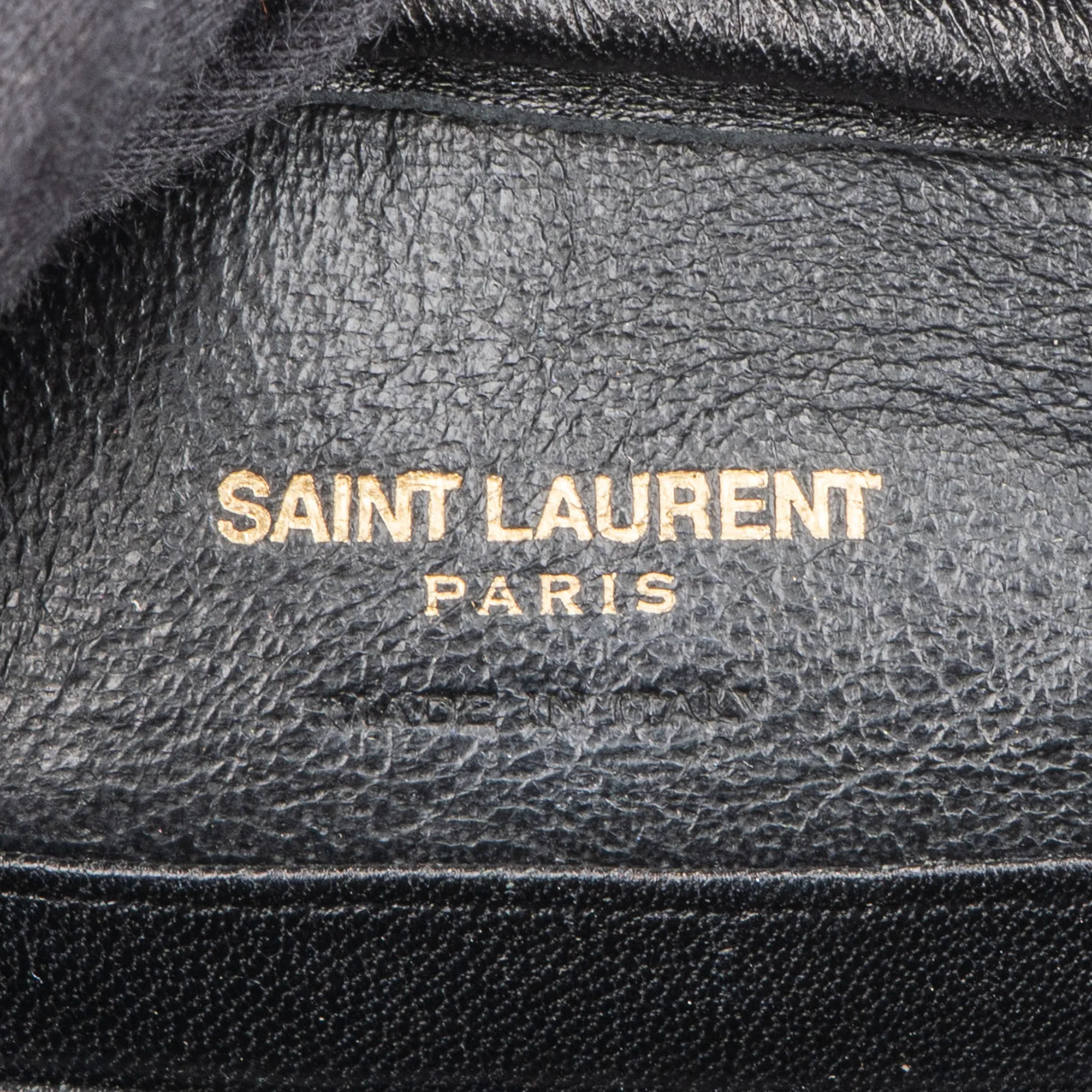 Saint Laurent Black Leather Blogger Crossbody Bag