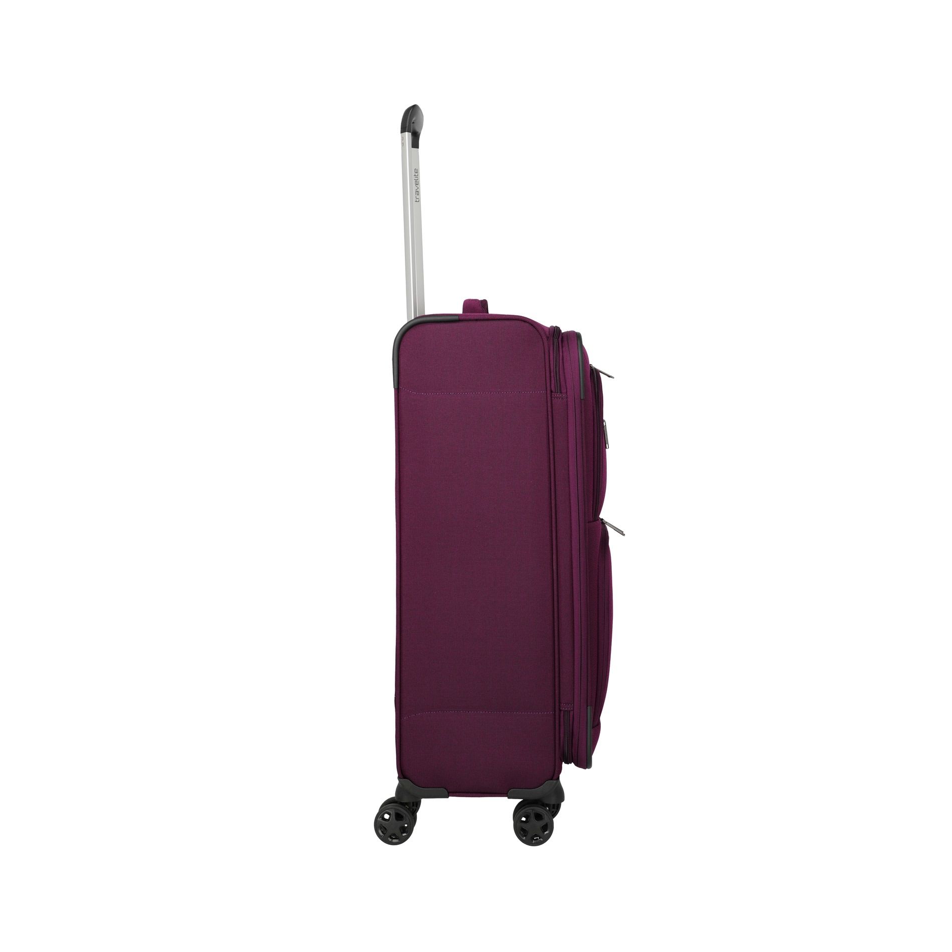 CUBIS Trolley M (72 cm) erweiterbar - Berry