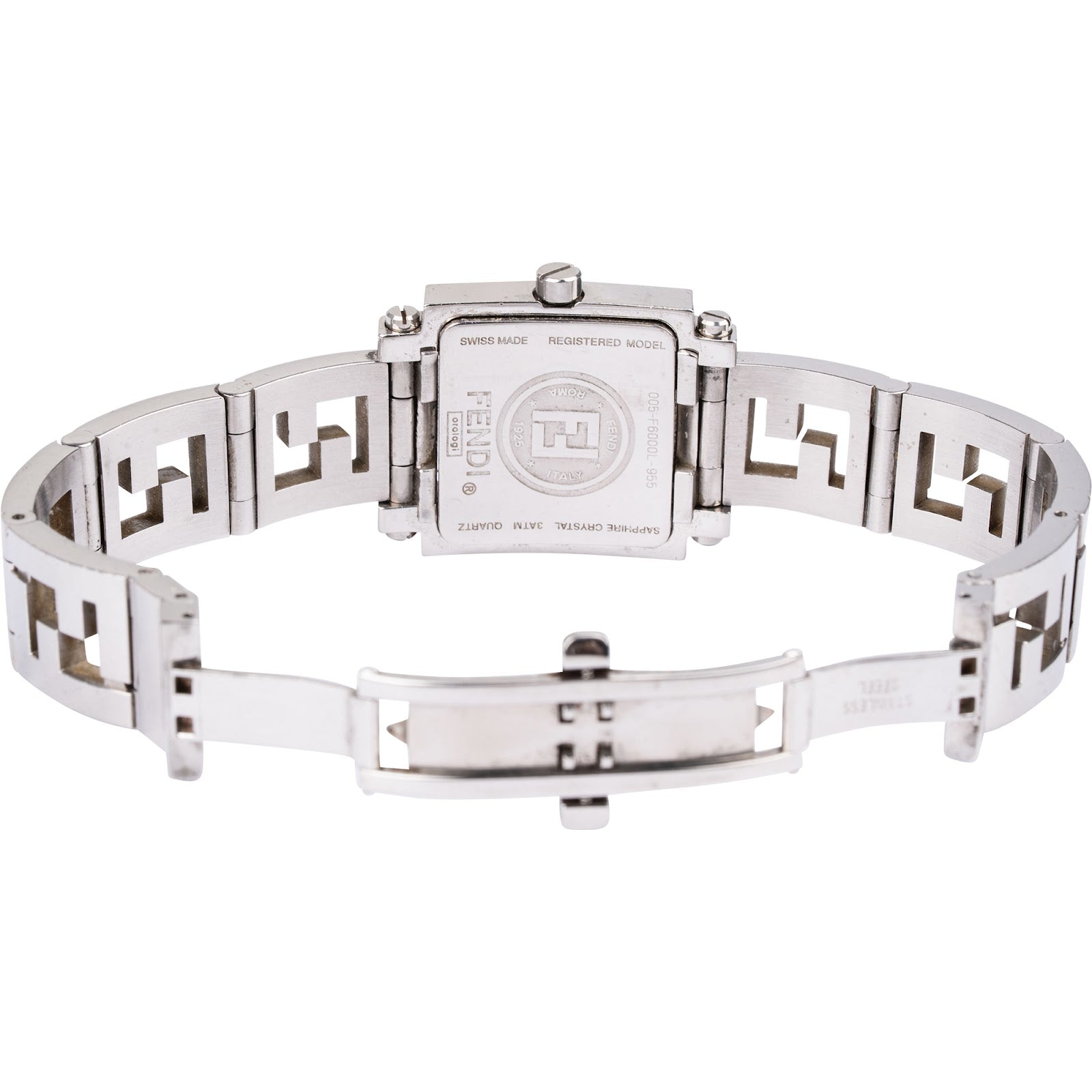 Fendi - Classico Square 6000L Damenuhr
