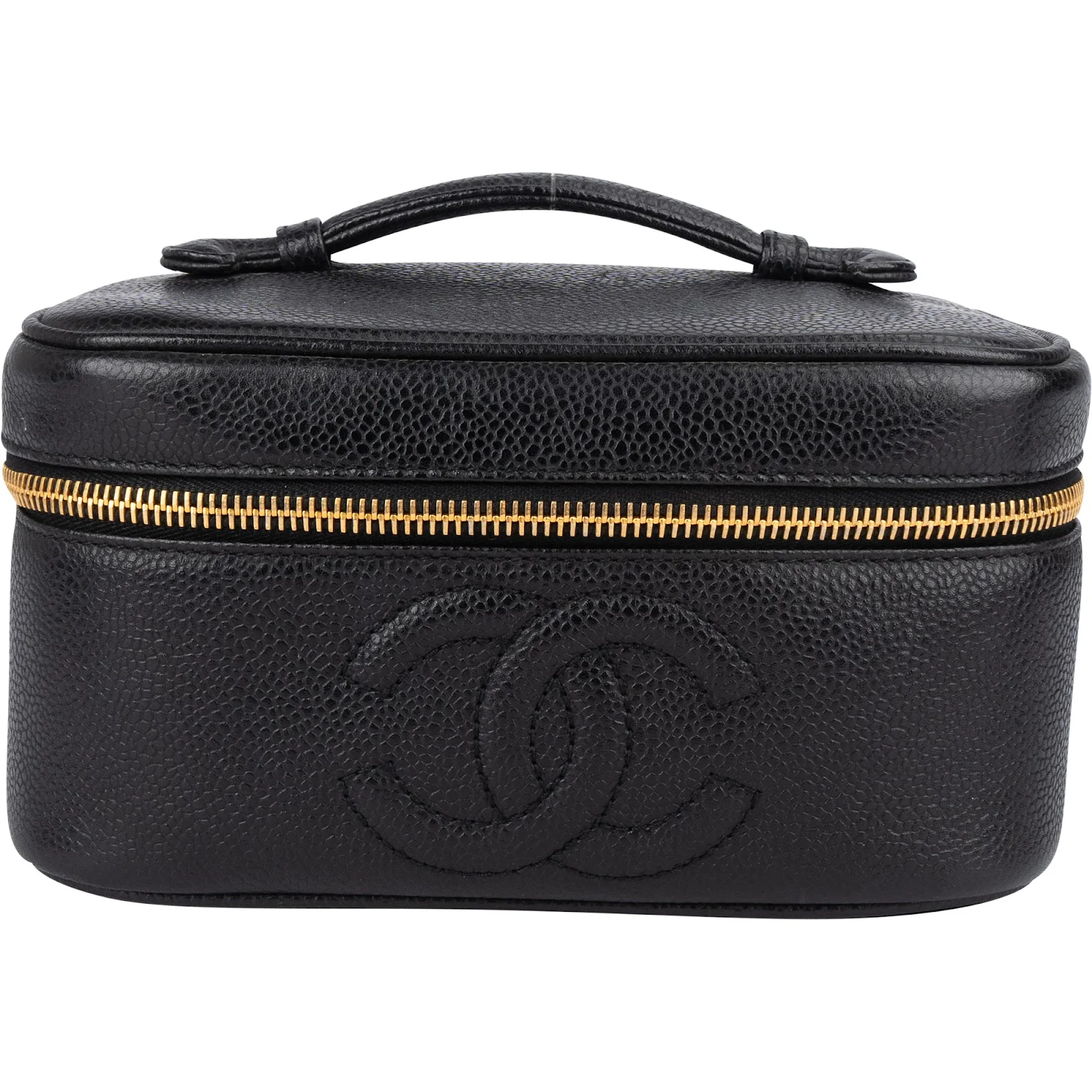 Chanel Caviar Leather Vanity Case 