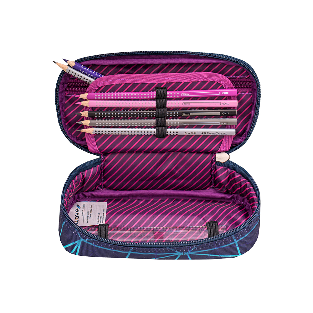 Infinity Rucksack Set 3-teilig - Stripes Purple