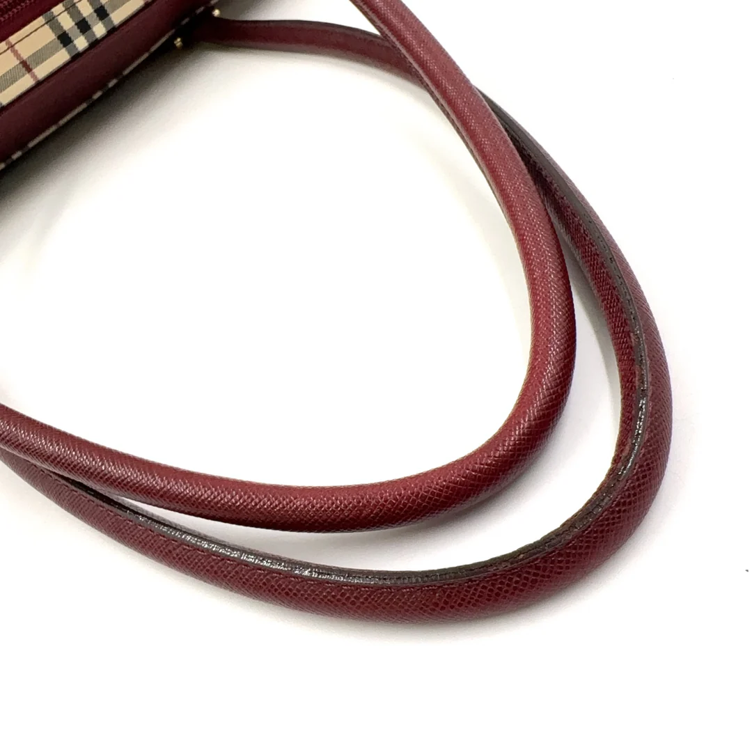 Burberry Shoulder bag multicolor Leather Canvas