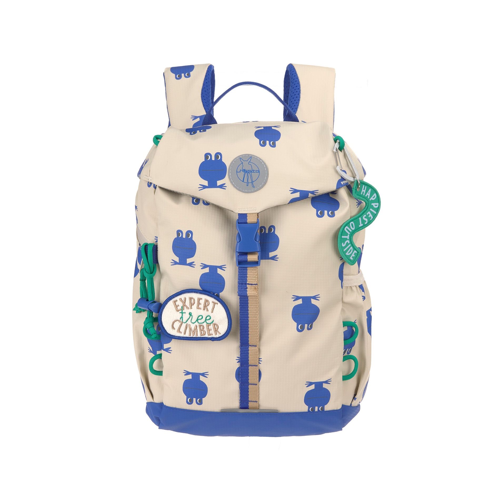Mini Outdoor Backpack Happy Trails - frog