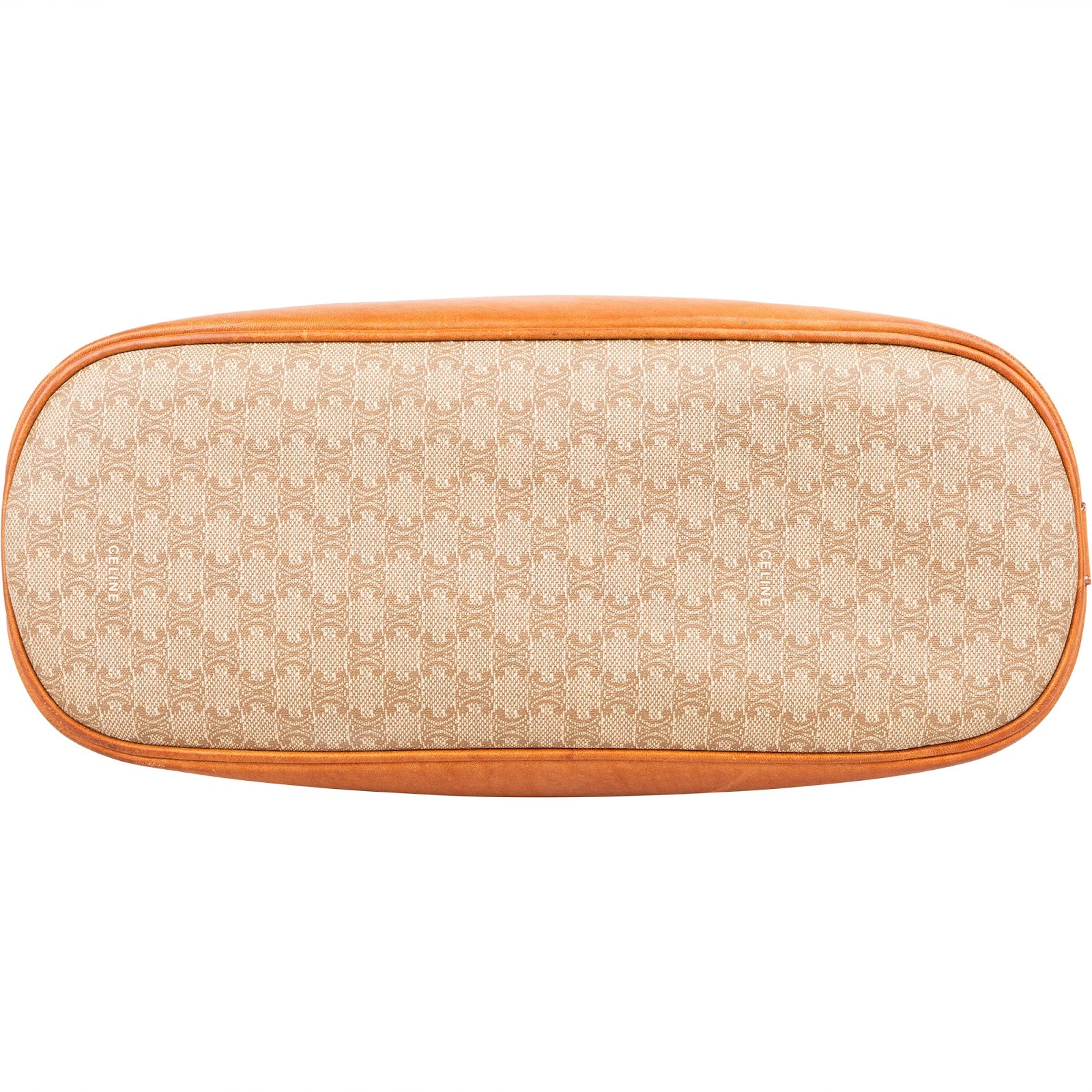 Celine Macadam Monogram Buckle Bucket Shoulder Bag