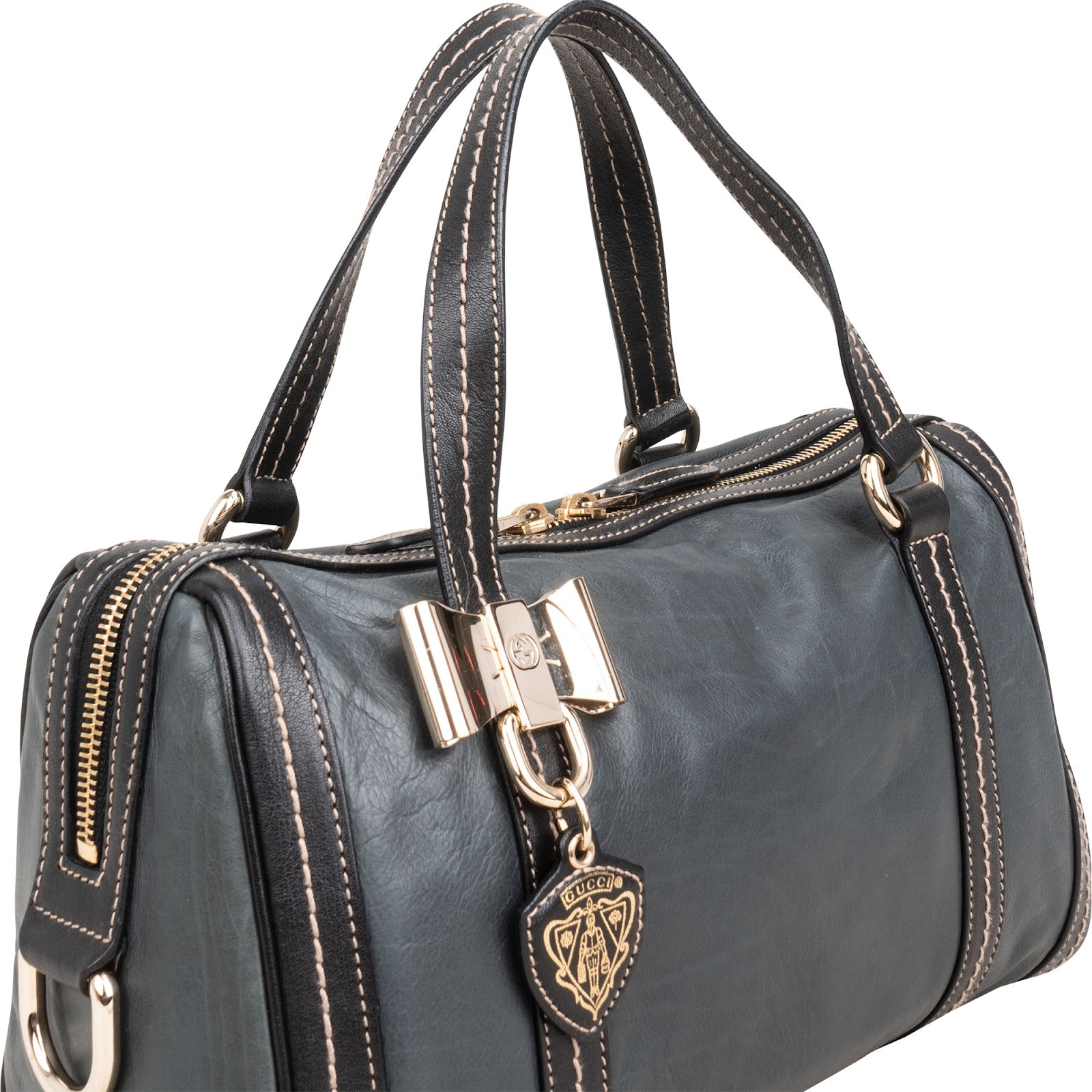 Gucci Leather Duquesa Handbag