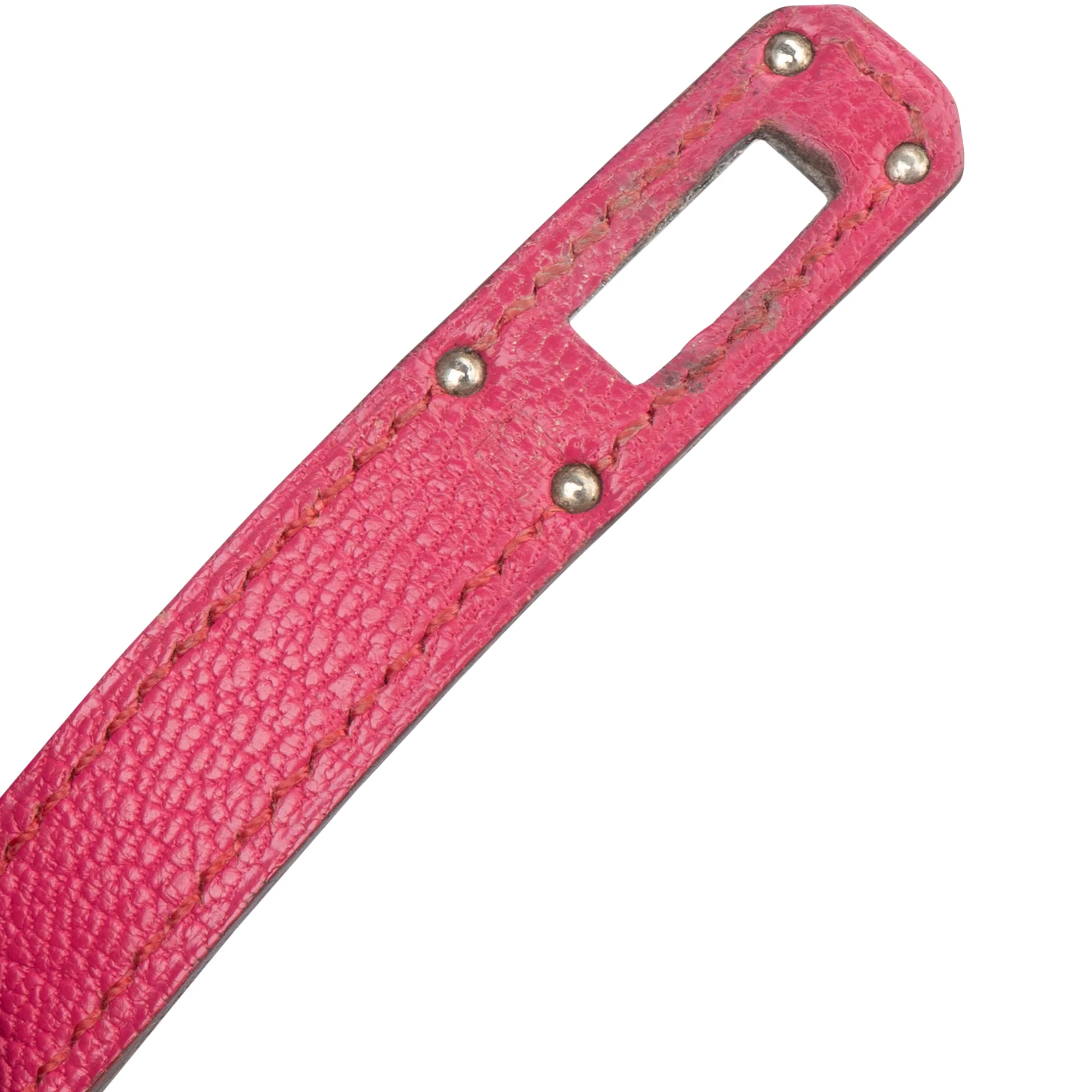 Hermès Rose Pourpre Chevre Leather Kelly Wallet