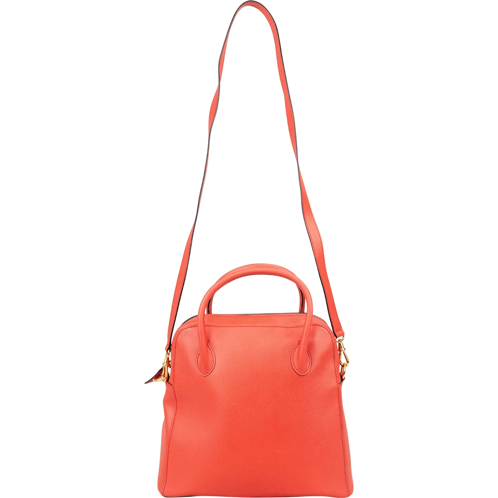 Céline Grained Leather Dome Handbag